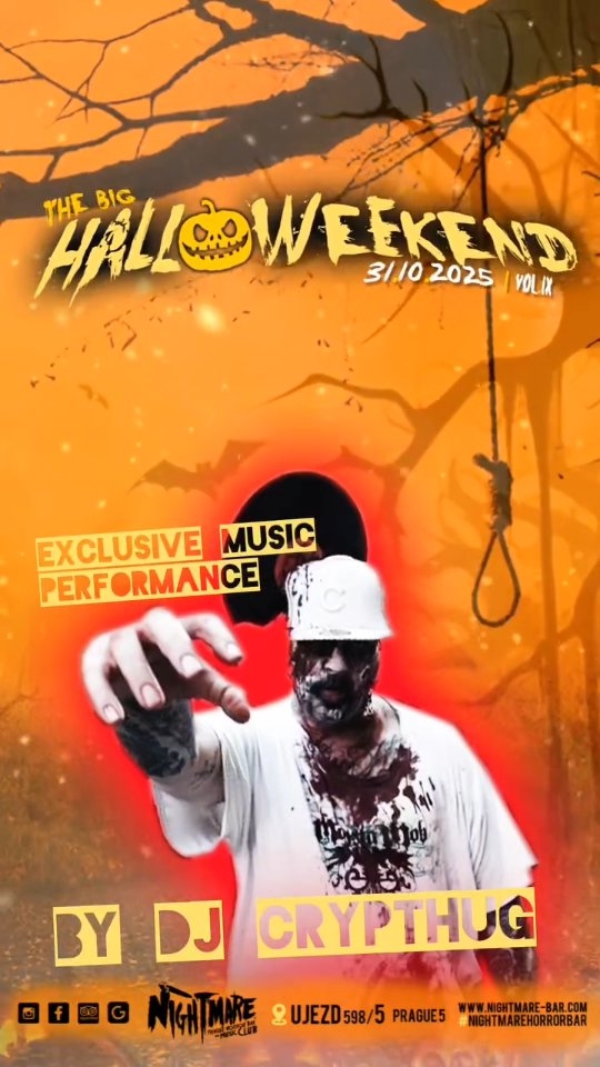 🎃👻💀 HALLOWEEKEND 2025 - THANK YOU FOR ANOTHER SOLD OUT EVENT! SEE YOU ALL TONIGHT!
