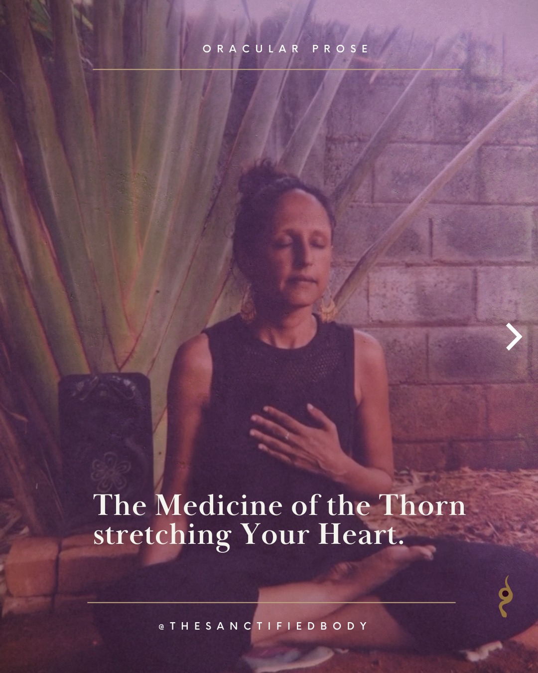 Our human wounds are sacred
When a woman knows how to enter them
In Loving Presence and Reverence
Anchored in the waters of her womb
Her roots deep into the Earth
She receives another way of knowing,
Her Feminine Gnosis.
Pulsed by the Passion of Her own Truth,
She Lives
Nourished and Inspired from her Core.
#femininewisdom #femininerising #wombwork #wombhealing #femininebody #sacredfeminine #consciousnessshift #spiritualwoman #womenempowerment #embodimentpractices #feminineenergy #grief #wombwisdom #goddessenergy #eathwisdom #expandingconsciousness #spiritualwoman #somatichealing #oracularpoetry #medicinewoman