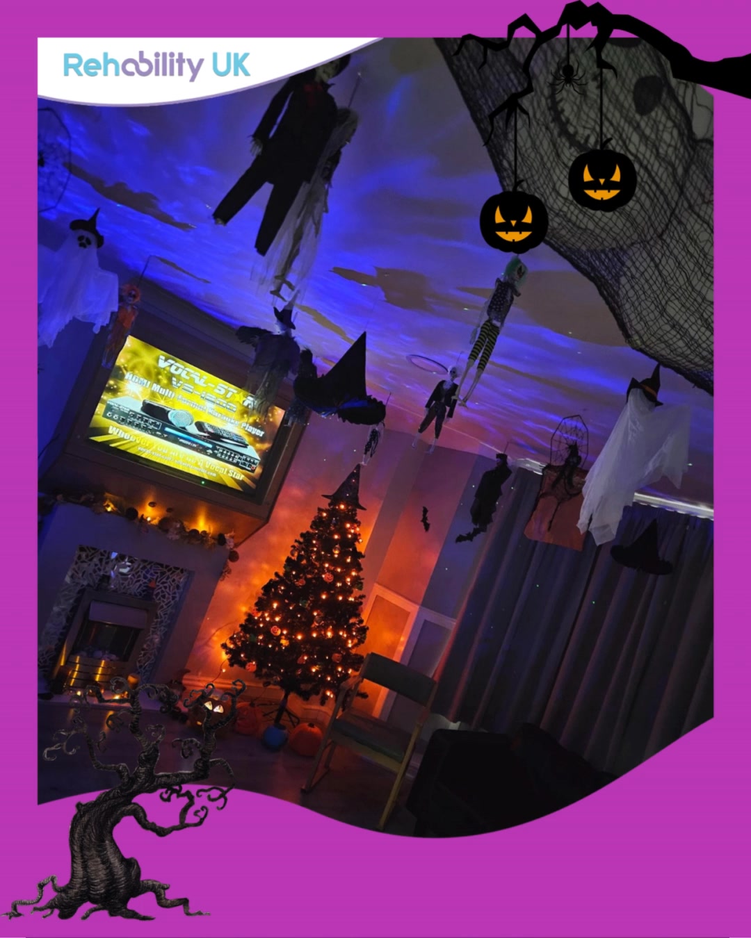 🎃👻 Spooktacular Halloween Party Fun! 👻🎃
The staff and people we support from Rubery Court and South Street threw an awesome Halloween party — and it was full of frightfully good fun! 🕸️🧡
Everyone went all out with their costumes, from Pennywise and Ghostface to a witch and her cat, plus a special appearance from a cuddly teddy bear played brilliantly by Gino Gallos! 🧙♀️🐱🧸
The venue was packed with spooky decorations, Halloween-themed party food, and a fantastic atmosphere that made the day truly unforgettable. 🎂🕷️🎈
A huge well done to everyone involved — what a fang-tastic celebration! 💚✨
#ShiningTogether #HalloweenParty #RuberyCourt #SouthStreet #TeamRehability #SpookySeason #FunAndFriendship #RehabilityUK