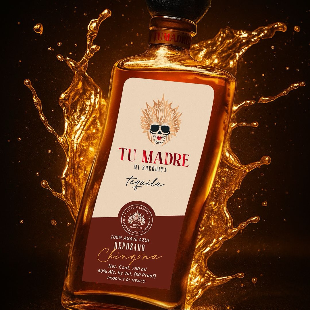 Tú Madre Tequila! 🥂
Some tequilas are smooth. Reposado Chingona is smooth with an edge. Rested in oak barrels for just the right amount of time, this amber-hued masterpiece strikes the perfect balance between soft elegance and untamed spirit.
Warm notes of caramel, vanilla, and toasted oak wrap around hints of dried fruit and spice. On the palate, it’s an inviting blend of butterscotch, roasted agave, and a whisper of cinnamon, with a depth that lingers like a story worth telling. The finish is velvety and full-bodied, leaving behind a touch of smokiness and spice.
Sipped slowly or poured boldly into an elevated cocktail, Reposado Chingona delivers flavor as fierce as its name. Salud!