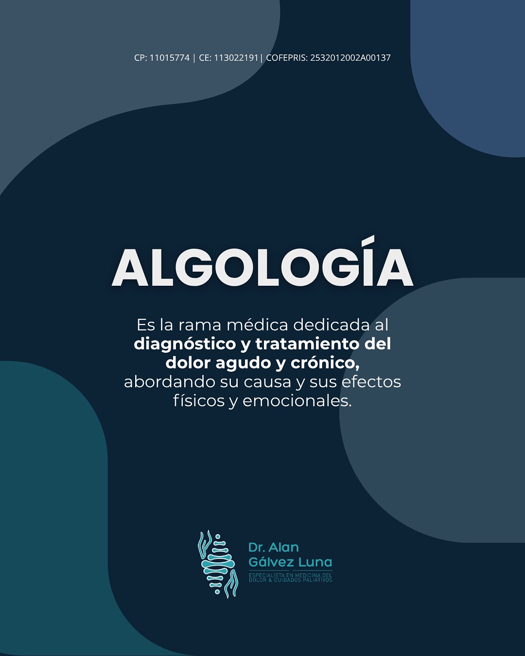 🎥 Comprende tu caso: Medicina del dolor en 3 claves
El Dr. Alan Valente Gálvez Luna, especialista en Medicina del Dolor (Algología), explica de forma clara las 3 claves fundamentales para entender esta especialidad:
1️⃣ Identificar la causa real del dolor.
2️⃣ Elegir el tratamiento más seguro y personalizado.
3️⃣ Recuperar movilidad y calidad de vida sin recurrir siempre a cirugía.
La Medicina del Dolor combina precisión diagnóstica y procedimientos mínimamente invasivos para controlar el dolor de raíz. Agenda tu valoración y conoce las alternativas más adecuadas para ti.
📍 Consultorios:
• Plaza Cititower, Guadalajara, Jal.
• Cráter 10, Guadalupe, Zac.
📲 Guadalajara: +52 1 33 4675 6141
📲 Zacatecas: +52 1 492 268 8645
🆔 Cédula Profesional: 11015774 | Cédula de Especialidad: 13022191
🧾 COFEPRIS Santa Fe: 2532012002A00137 | COFEPRIS GDL Instituto ION: 2514102002A00839
#MedicinaDelDolor #Algología #DrAlanGálvez #DolorCrónico #BloqueosNerviosos #SaludIntegral #RecuperaTuBienestar