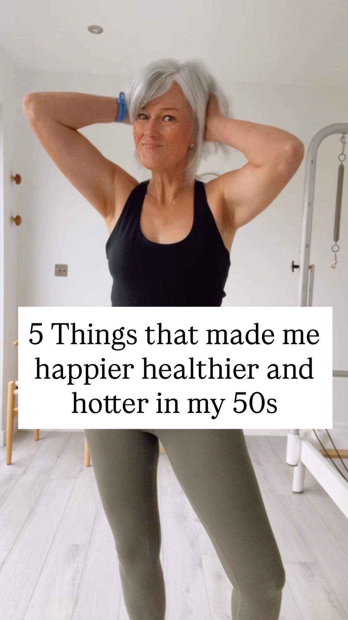 Before you ask- no I didn’t go on a diet and I didn’t lose weight.
Because feeling happier, healthier and hotter isn’t about a size or a number on the scales.
It’s about falling in love with the woman you are becoming, smiling at yourself when you look in the mirror. Feeling happy and confident that your body is strong enough to support you in living a life full of movement and adventures.
Feeling like your back,core,legs and hips are stronger now than when you were in your 20s and 30s AND working on your posture because a hunched posture doesn’t exactly scream hot n healthy.
Want the inside track on how to reset your posture and get un-hunched?
Comment “HOT” below AND I’ll send you the link to my free posture reset masterclass.
So that you can get hotter,healthier and happier too.
#womenover50 #menopausefitness #midlifewomen #homeworkoutsforwomen #pilatesonline #postureexercises #corestrengthening