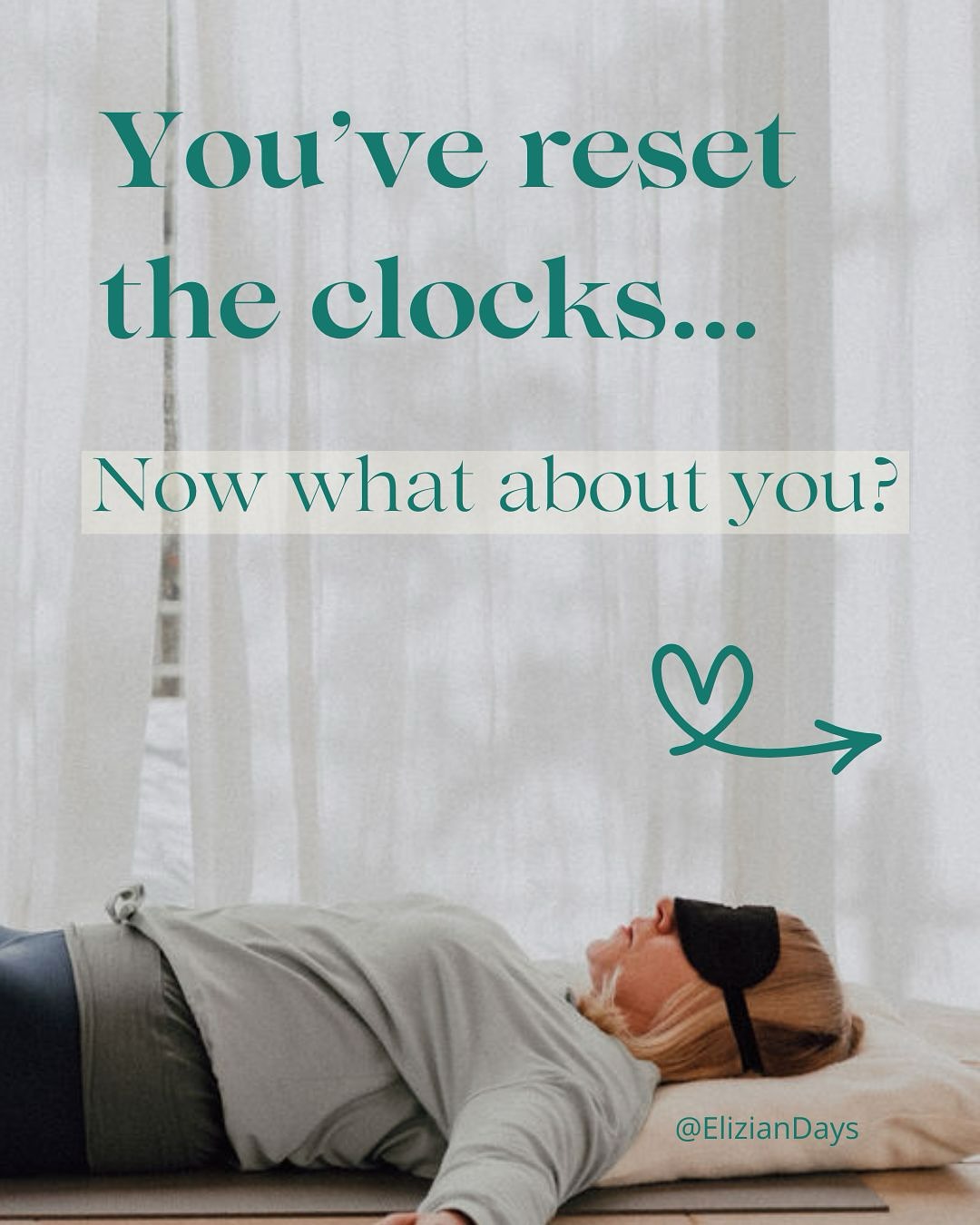 You’ve reset the clocks… but what about you?
Did you enjoy that extra hour?
Want to feel that good every day?
It starts with a wellbeing plan.
If you’re ready for a gentle 7-Day Reset, I’ve created a new guide on how to stay bright when the days get darker.
Can’t wait to share more soon - but if you’d like an early copy to start today, DM me RESET and I’ll send it over.
.
.
.
📷@Dani.Gruber #wellbeing #mindsetmatters #seasonalwellness #selfcarejourney #mindbodyconnection #resetyourmindset #holistichealth #mindfulmoments #energyreset #wellnessguide #innerbalance #nervoussystemhealth #restrestore #mindsetcoach #autumnwellbeing