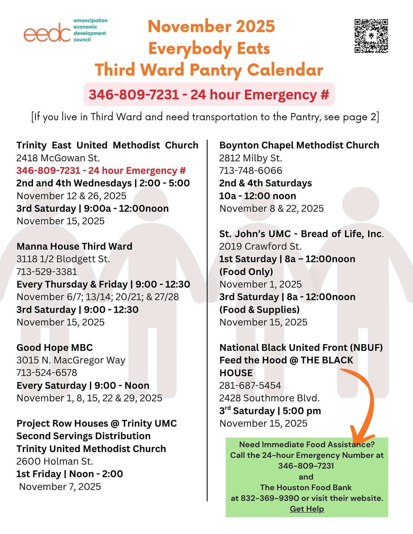 When our brothers and sisters are in need, we help provide.
Share this post.
We will fill in the gap with God’s gifts and blessings.
#thirdwardfoodpantry #thirdwardfoodassistance #houstonfoodpantry #houston #thirdward #foodpantry