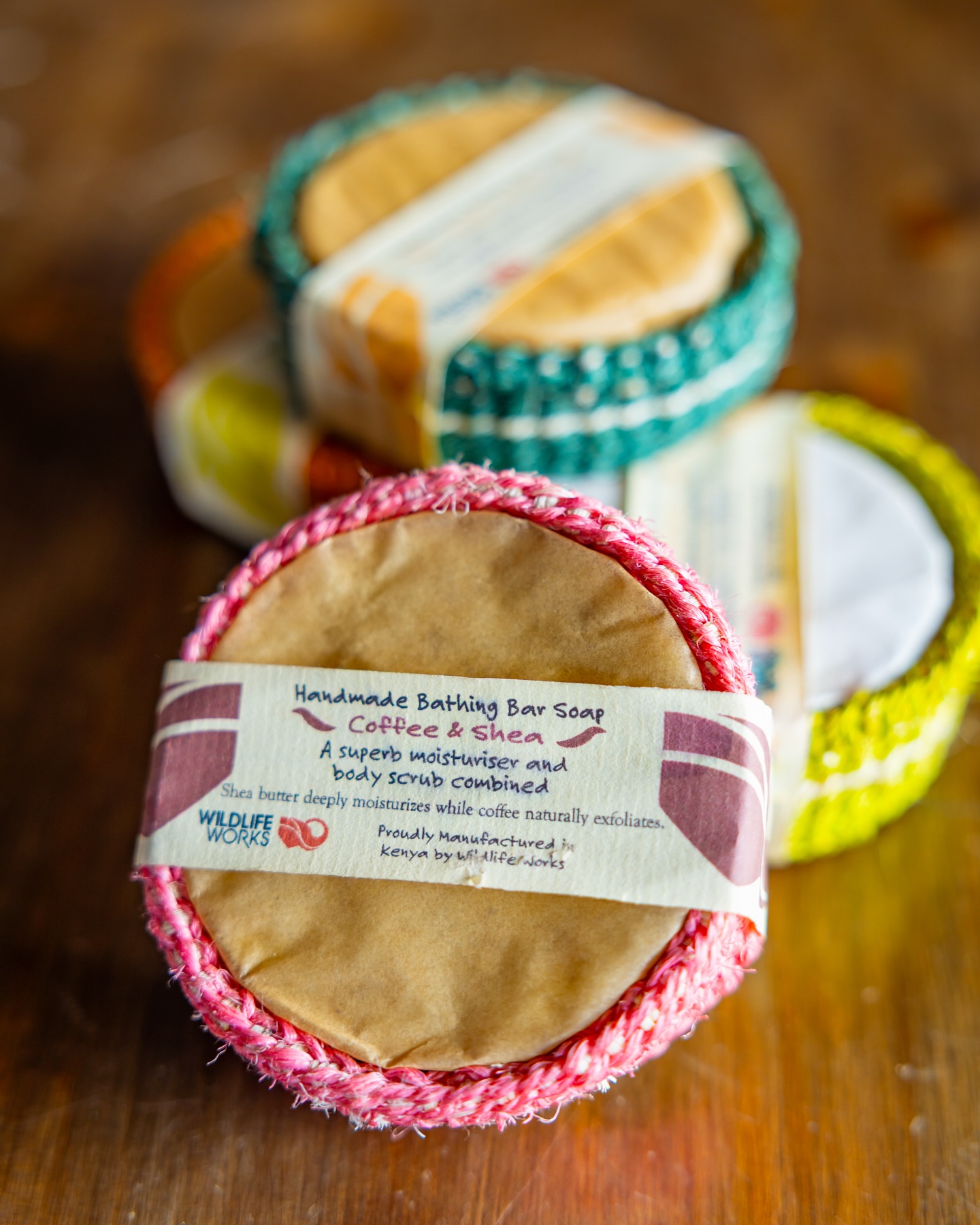 Our Coffee & Shea Soap is a superb moisturizer and body scrub in one. Shea butter deeply nourishes while coffee gently exfoliates for smooth, radiant skin.
Proudly made in Kenya by Wildlife Works. 🇰🇪💚
Visit us at Nairobi Street Kitchen, Westlands.
#WildlifeWorks #Ethical #Sustainable #Soap #HandmadeSoap #MadeInKenya #SupportLocal