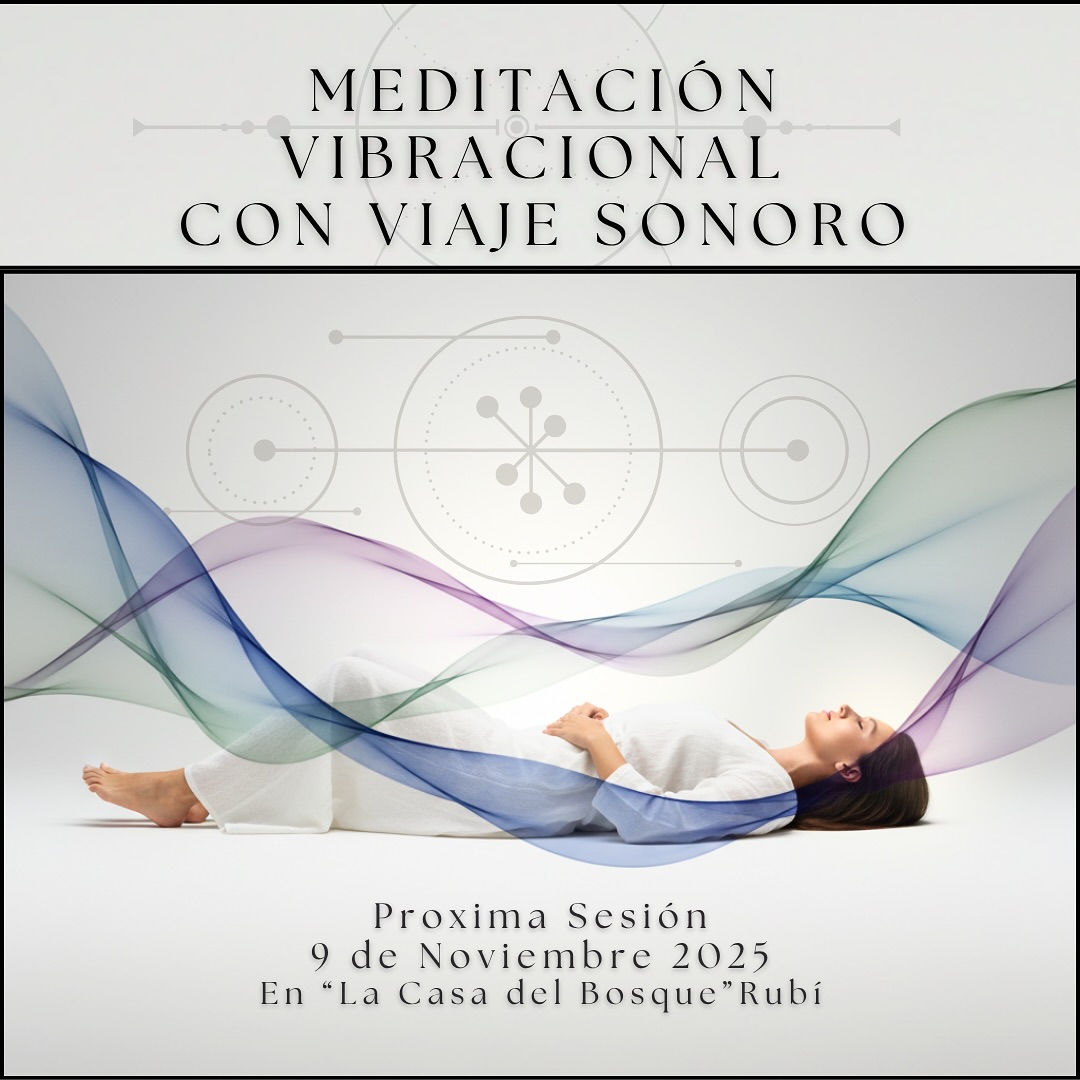 ✨ ¡Prepárate para una inmersión profunda en tu ser!
Tenemos el placer de invitarte a una experiencia verdaderamente transformadora, nuestras sesiones de Meditación Vibracional con Viaje Sonoro, a través de la cual te guiaremos cuidadosamente en un viaje multisensorial diseñado para restaurar tu equilibrio y bienestar.
En estas sesiones experimentarás técnicas de respiración, expresión y movimiento consciente para que tu cuerpo y mente entren en la inmersión.
Calmarás tu mente, liberarás tensiones y te sumergirás en un océano de vibraciones y frecuencias sanadoras. Los sonidos envolventes de diferentes instrumentos y voces, resonarán en tu interior de forma terapéutica y te llevarán a estados ampliados de conciencia y equilibrio interior.
De este modo, se eliminarán bloqueos y se armonizarán tus centros energéticos. Esto promueve un flujo de energía vital más libre y una sensación de equilibrio y plenitud.
Esta sesión es ideal para cualquier persona que desee:
Reducir el estrés y la ansiedad.
Aumentar la claridad mental y la concentración.
Fomentar la creatividad e intuición.
Experimentar una profunda sensación de paz interior y autoconexión.
No se requiere experiencia previa en meditación o viajes sonoros. Solo trae ropa cómoda, esterilla y mantita junto con una mente abierta y el deseo de cuidarte.
🗓️ Fecha: Domingo 9 de Noviembre 2025
⏰ Hora: de 10:30 a 12:30
📍 Lugar: La Casa del Bosque - Rubí (Barcelona)
Aportación: 25€
Facilitadores: @marcmerinopsicoterapia & @arteorak
¡Las plazas son limitadas para garantizar una experiencia íntima y personal! Asegura tu lugar con antelación.
📩 Para inscripciones y más detalles, escríbenos un Mensaje Directo o visita el enlace en nuestra biografía.
¡Esperamos compartir contigo este viaje de sanación a través del sonido! 🙏 ¡Vibra alto!
#MeditacionVibracionalExtendida #ViajeSonoroProfundo #SanacionConSonido #TerapiaVibracional #BienestarIntegral