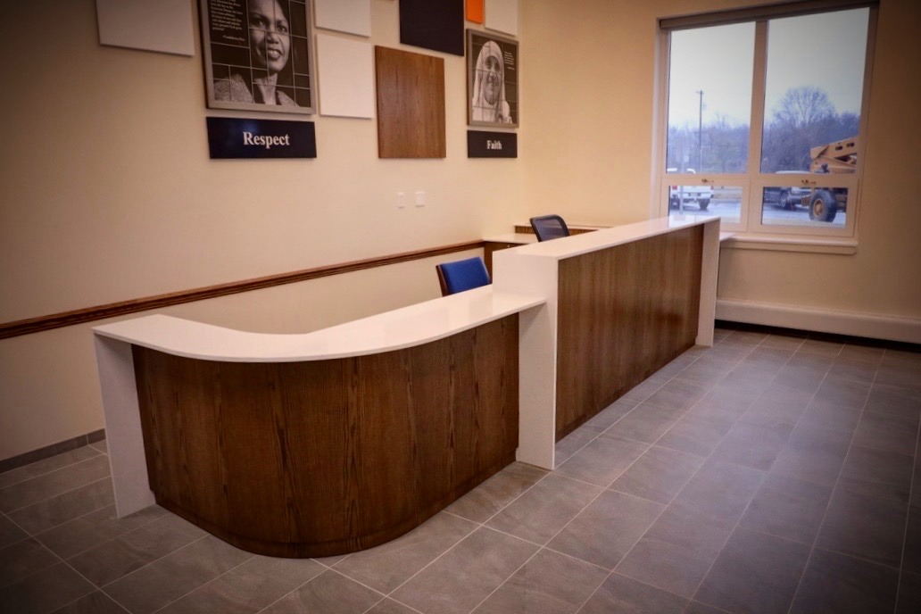 ~Princeton Highschool
-
Clean lines. Warm wood. Seamless stone.
A perfect balance of craftsmanship and simplicity — built to make first impressions count...
-
-
-
#tmcc #custommillwork #receptiondesign #craftedwithprecision #millwork