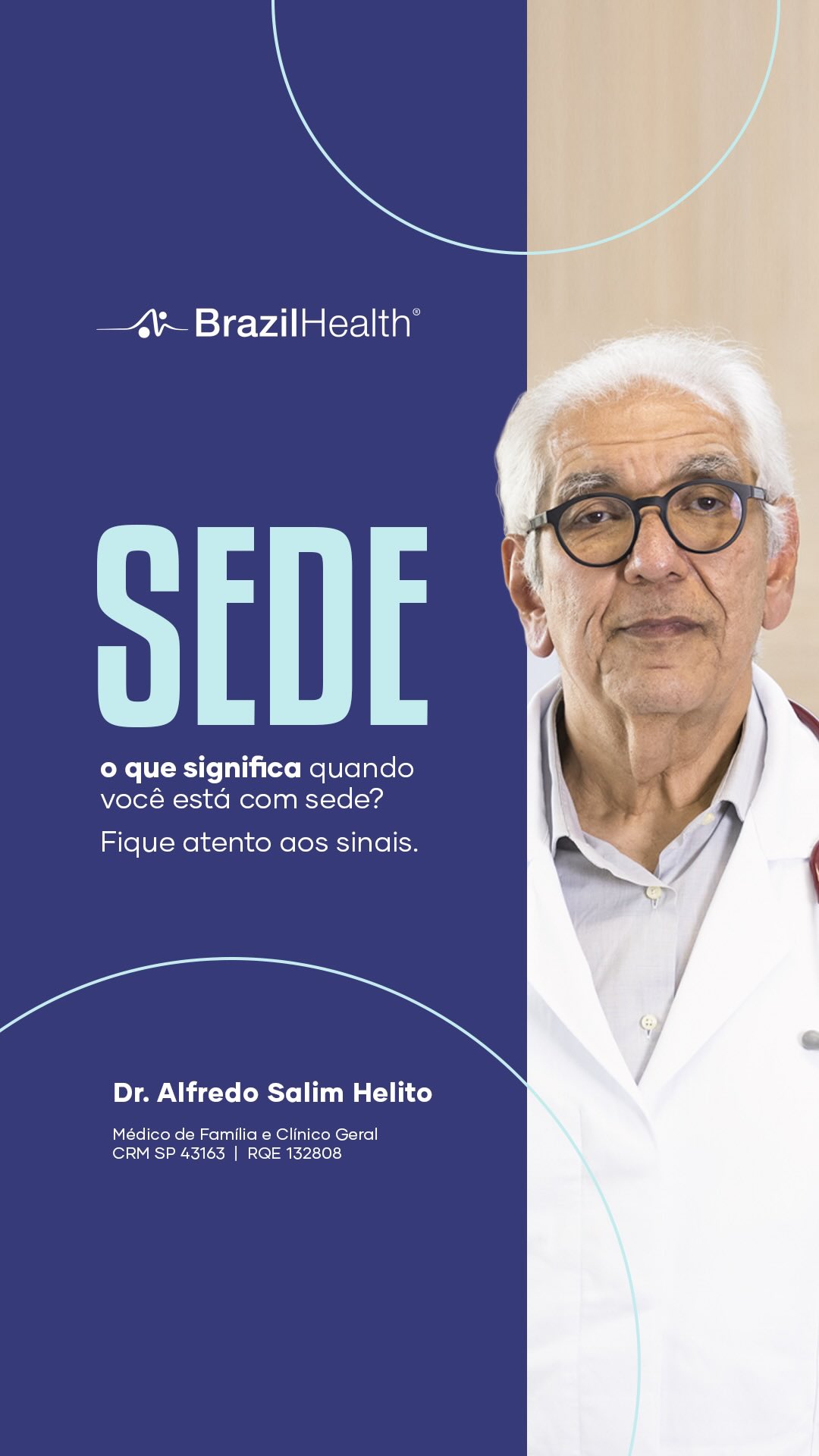 Está sentindo muita sede ultimamente? 🤔 Esse é um sinal claro do seu corpo, mas você sabe interpretar todas as suas causas?
Neste vídeo, o Dr. Alfredo Salim explica o que a sede realmente significa (geralmente desidratação!), diferencia de boca seca, alerta sobre os sintomas de que a falta de água já se instalou e faz um chamado importante sobre a hidratação nos idosos, que nem sempre sentem sede da mesma forma.
Hidratar-se constantemente é fundamental! Assista até o fim para entender todos os detalhes e cuidar melhor da sua saúde.
Dr. Alfredo Salim
Medicina de Família e Clínica Médica
CRM SP 43163 | RQE 132808
#Sede #Hidratação #Agua #Desidratação #BocaSeca #Saude #BemEstar #DicasDeSaude #DrAlfredoSalim