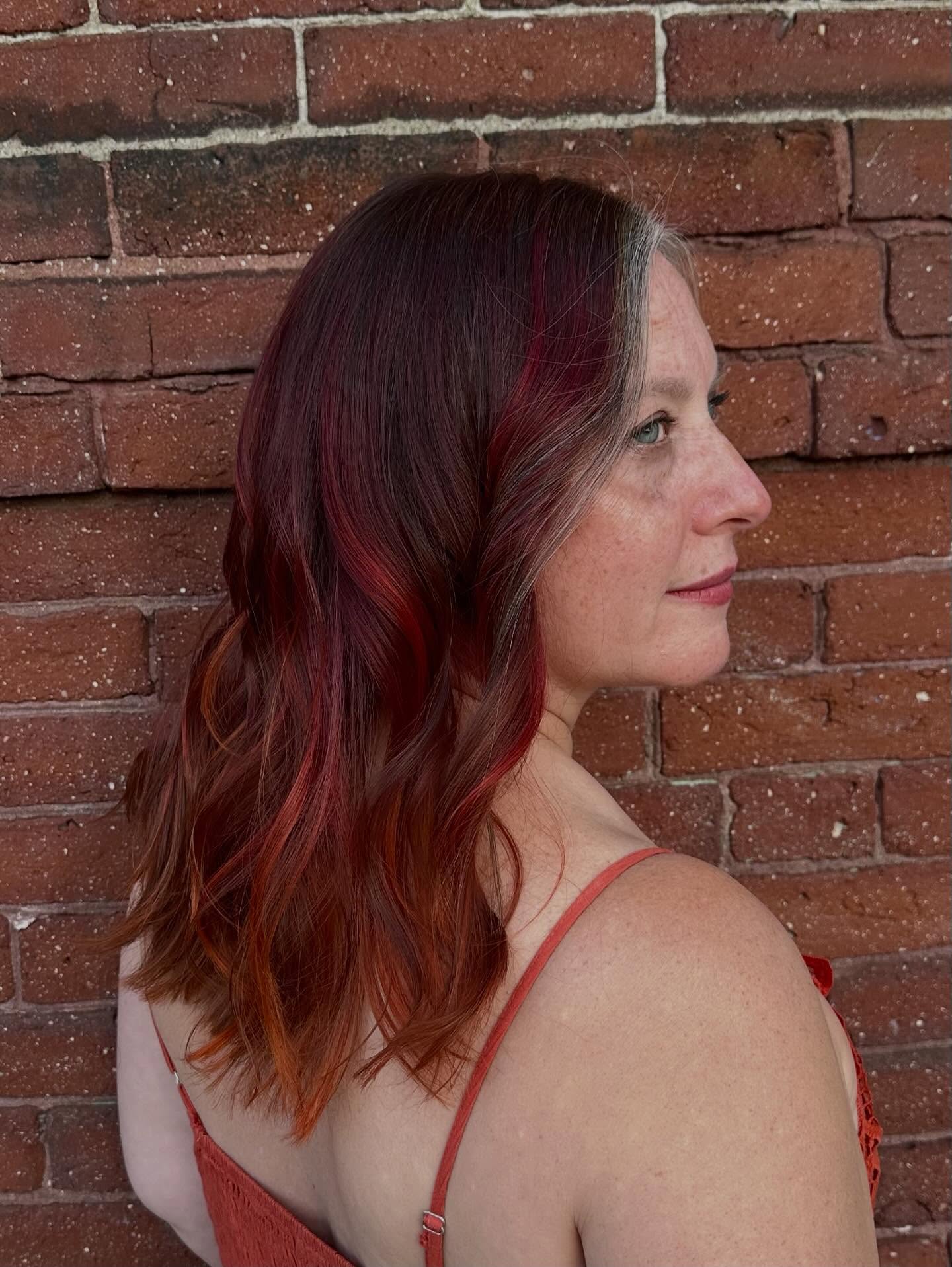 Hair by Ben @crozhair 🍁
#bostonsmallbusiness #bostonqueerhair #bostonvivids #bostonvividhair #bostonvividcolorist #bostonvividstylist #bostonalthair #bostonalthairstylist #jplocalfirst #jplocal #jamaicaplainma #redbalayage #firehair #haironfire #redvividhair