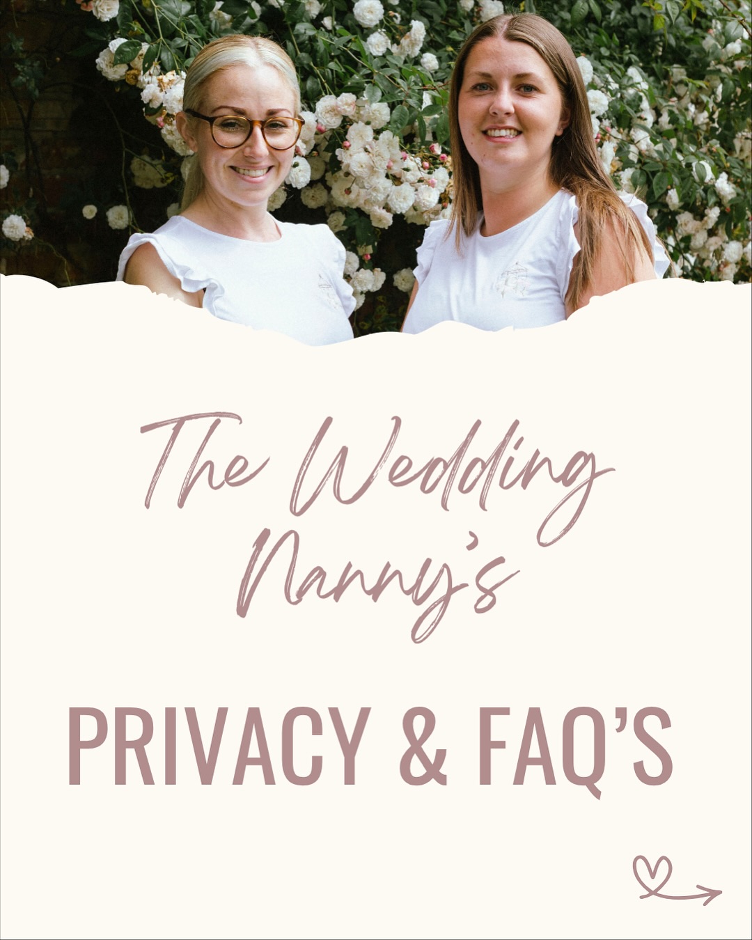 Your questions answered and your privacy protected 💍🕊️
We’ve updated our FAQs and privacy information to make sure you know exactly how we care for you and your children.
Learn more at www.theweddingnanny.co.uk ♥️
#theweddingnanny #weddingnanny #ukweddings #weddingdaycare #weddingchildcare #weddingplanning #weddingservices #bridetobe #groomtobe #weddingsupport #weddingprofessionals #weddingvendor #weddingideas #weddingtips