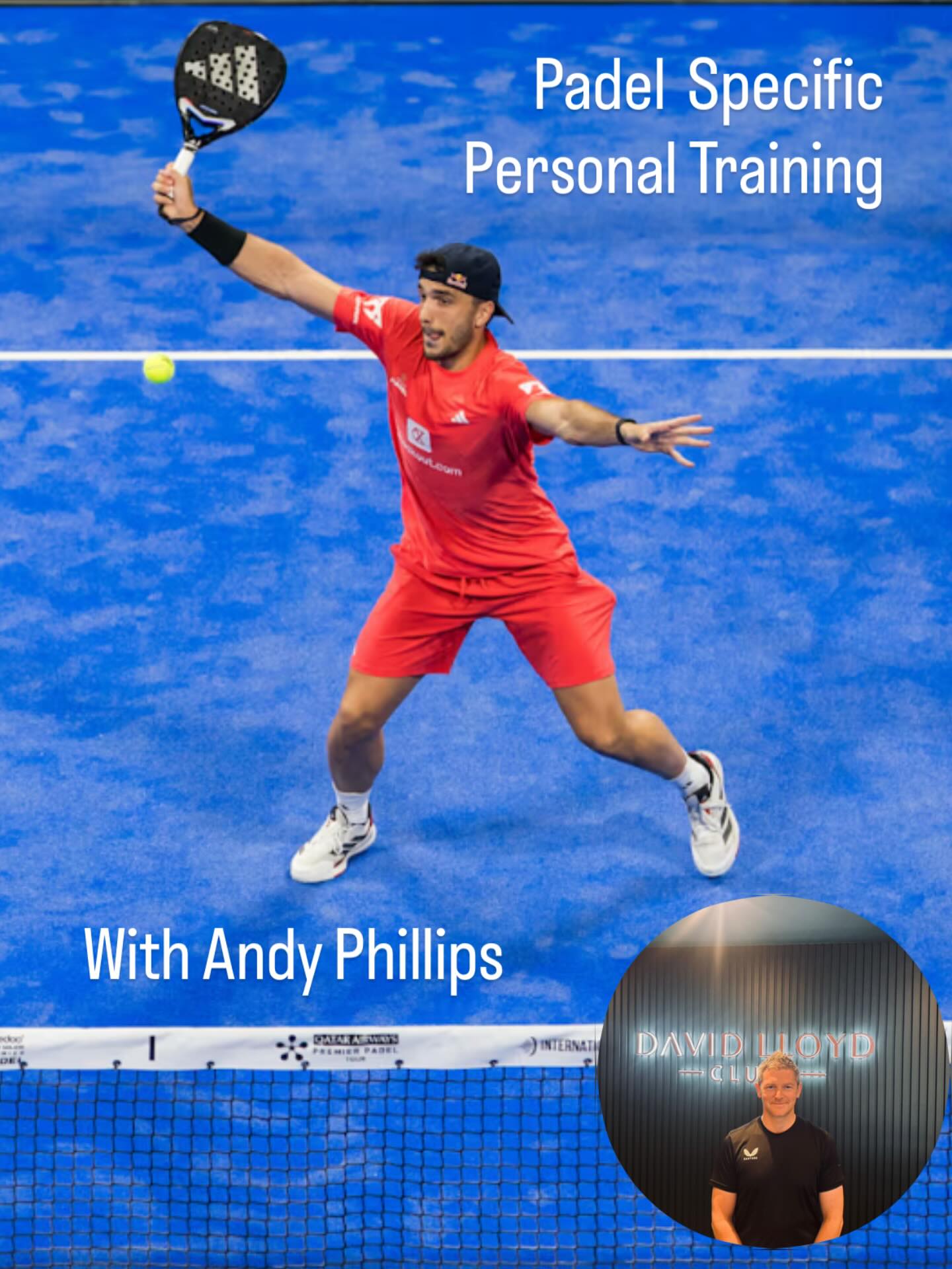 Padel 🎾 is fastest growing racket sport in the world and here @davidlloydringwood it’s very popular. The winter months are a great time to get in the gym and work on your padel fitness. With that in mind I will be offering Padel specific personal training sessions for those who want to improve their speed and agility around the court, as well as working on flexibility and to assist with Injury prevention. If you want to know more about this or would like to book in for a session please contact me @andyphillipspt or book in on the DL app