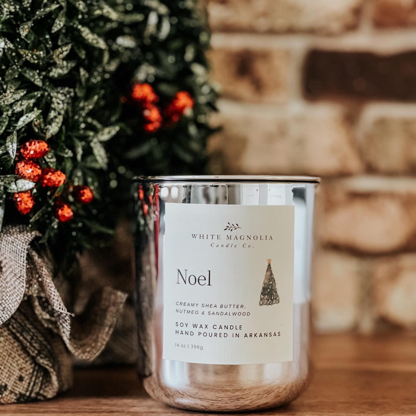 Noel Scented Soy Candle 🎄
Top: Shea Butter
Mid: Nutmeg
Base: Sandalwood
Each candle is made with 100% Natural Soy Wax & hand-poured into a reusable jar. We only use lead-free cotton wicks & phthalate free premium fragrance oils, infused with essential oils. No other dyes or chemicals are added.
14 oz. candle burns approximately 42 hours
Shop now!
www.whitemagnoliacandlecompany.com