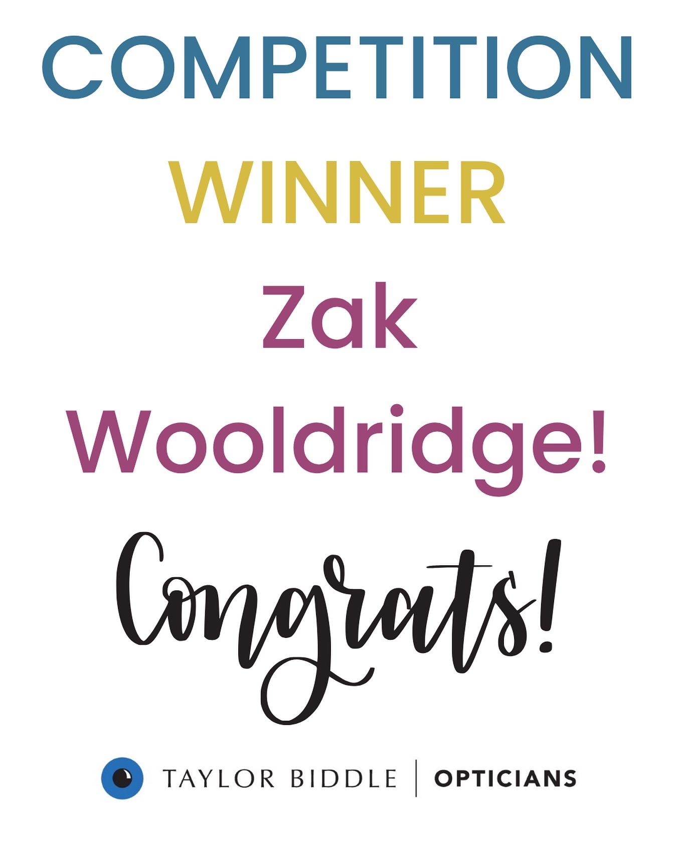 Congratulations to another one of our competition winners! 🥳
Our competition is still running and you can be in with the chance of winning a £100 voucher! 🤩
To enter leave us a google review on our google page and our winner is drawn every 30 reviews 🙌
Links in Bio to our Google page 😄
#opticians #eyewear #sunglasses #glasses
#optical #optician #eyeglasses #optometrist
#optometry #eyewearfashion #spectacles
#eyewearstyle #eyecare #fashion