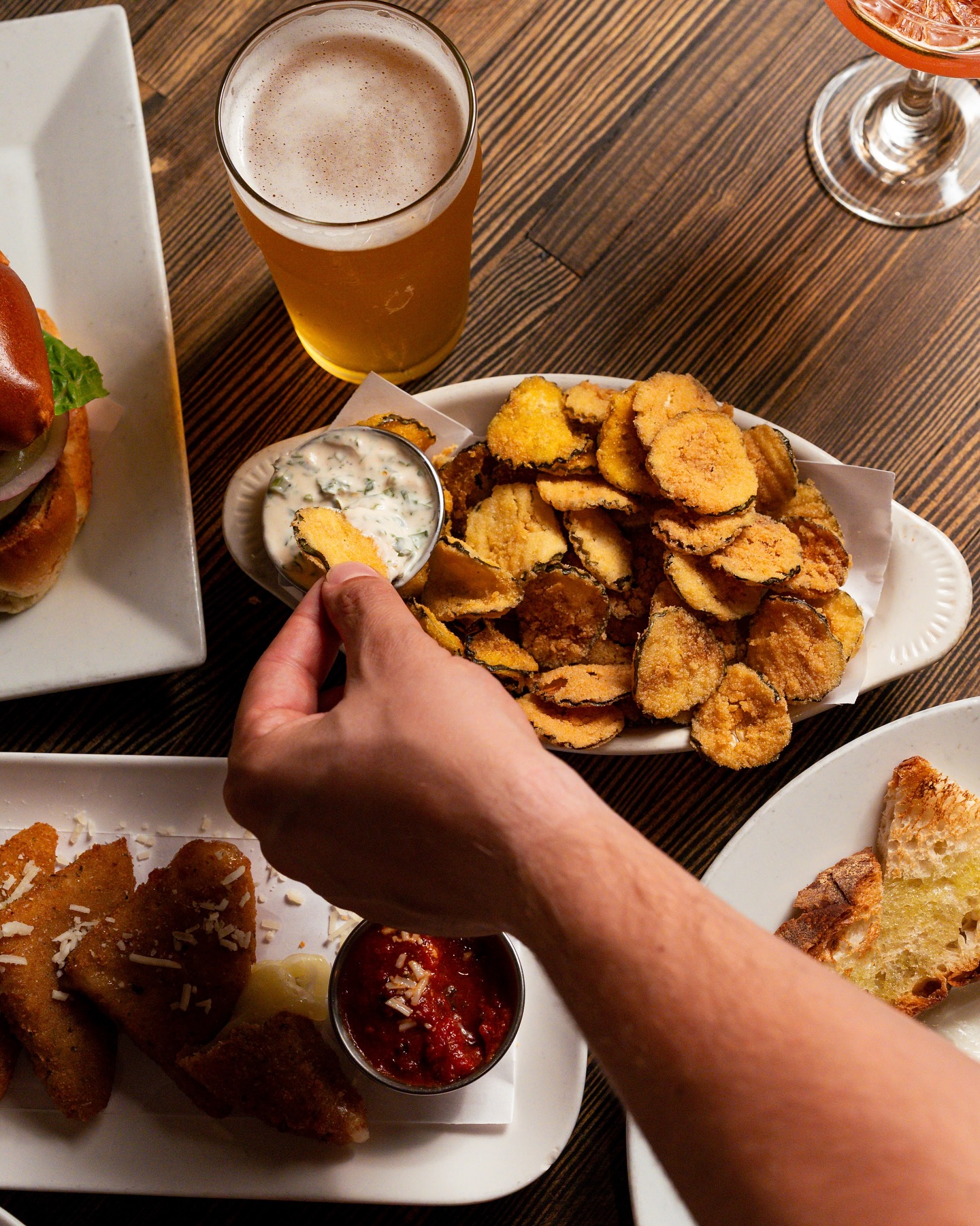 🎃 $10 Bites, All Fright Night 👻
From crispy frickles to melty mozzarella, we’re serving up select apps for just $10 all night long at our Halloween party.
🦇👻🍟 #BoosAndBooze #AstoriaEats #ThePomeroy #HalloweenSpecials #FrightNightFuel #NYCFoodie #QueensEats #HauntedAppetizers