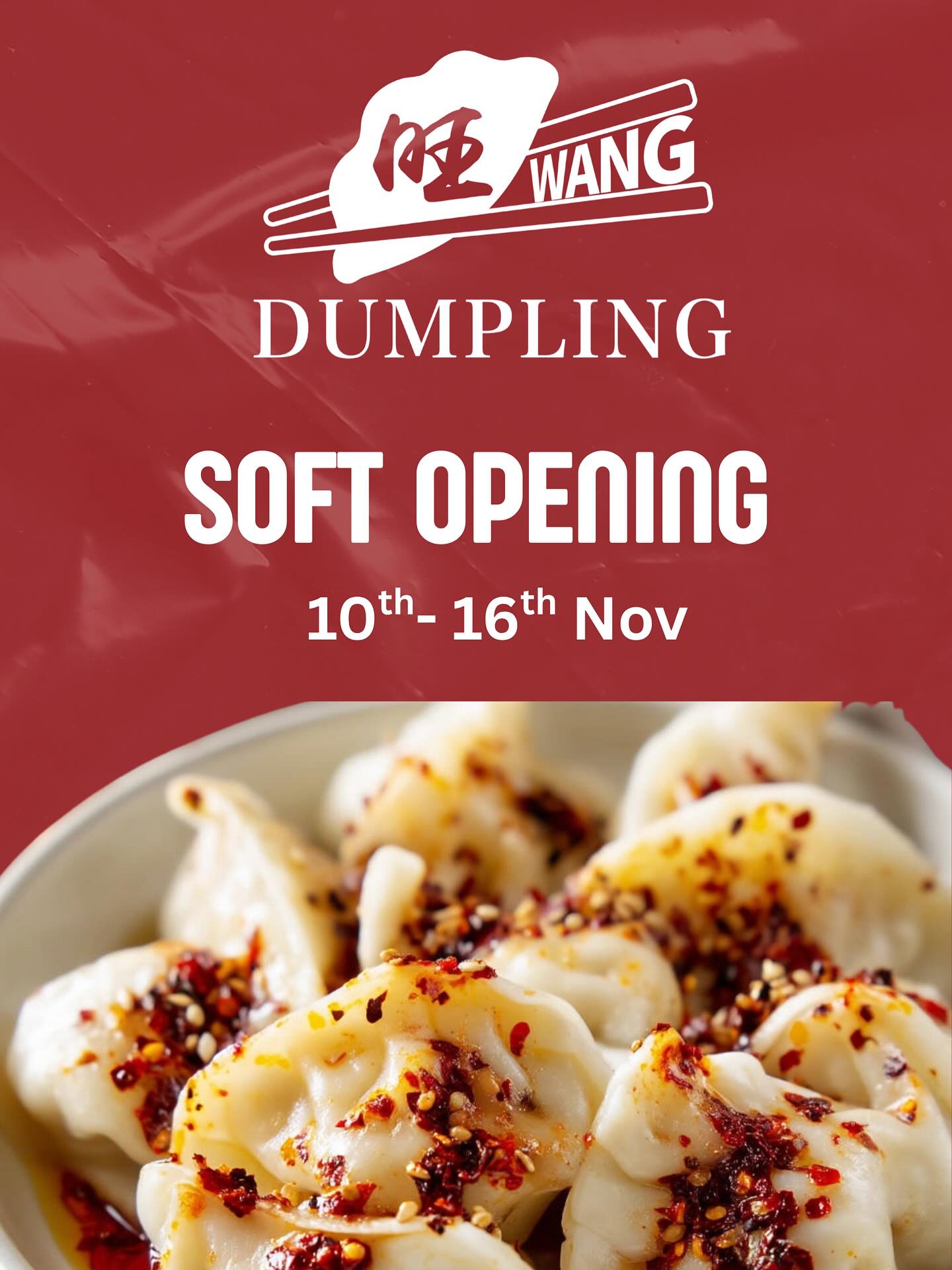 🚀 SOFT OPENING NEXT MONDAY!
We’re finally opening our doors and can’t wait to serve you! Come be one of the first to try our menu 😍
See you next week!
#wangdumpling #wangarattaeats #wangaratta #asianrestaurant #foodlover #dumplings