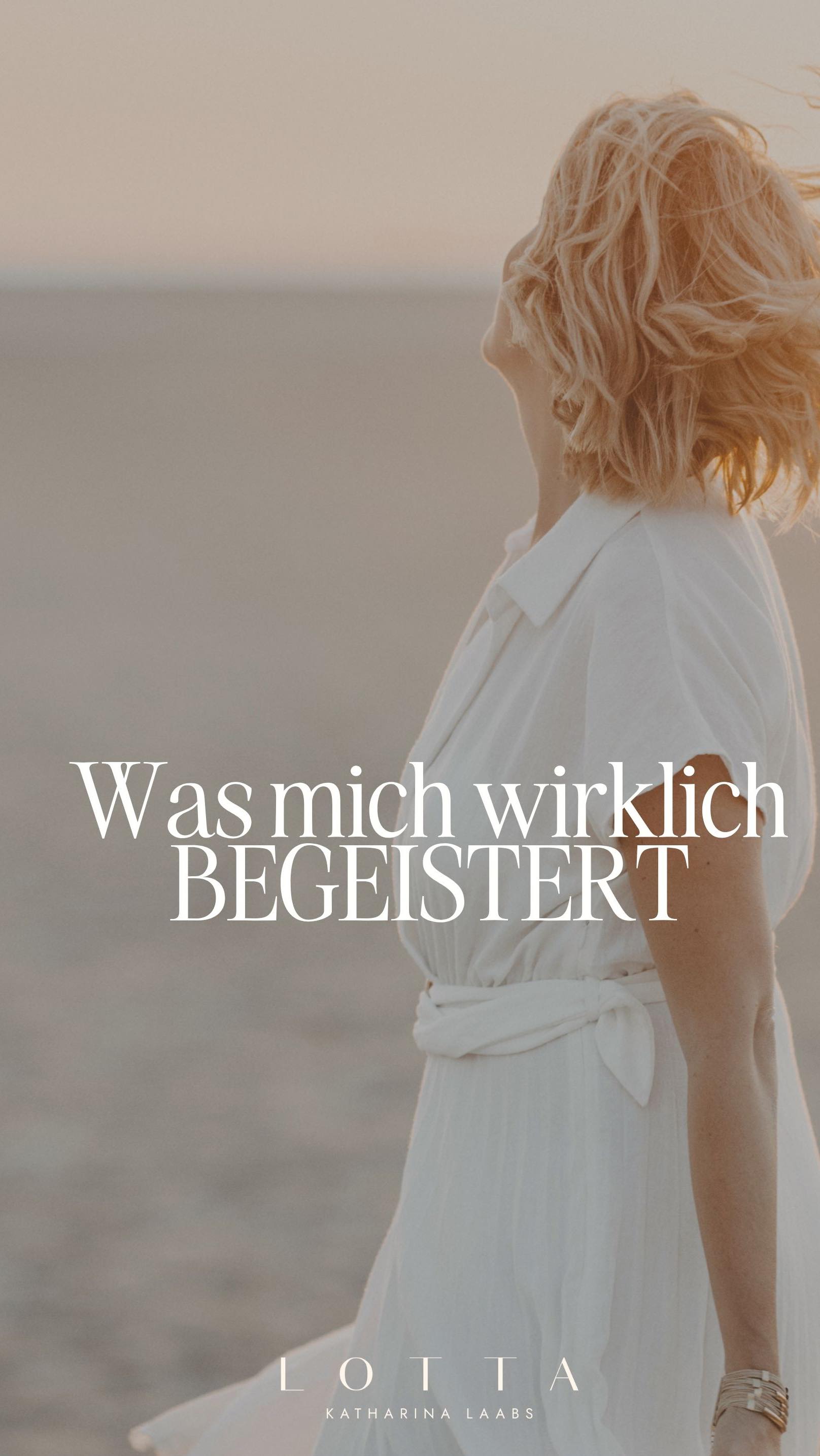 Willkommen in meiner Welt.
So schön, dass Du hier bist!✨
Ich liebe es mit meiner Arbeit Licht in die Welt zu bringen und Menschen zu sehen und zu empowern ihre Potenziale zu leben und z.B ihr Business aufzubauen.
Die komplette berufliche Transformation ist meine eigene Geschichte und es begeistert mich unendlich, wenn Menschen zurück zu sich selbst finden. Zu mehr Leichtigkeit und Wirksamkeit.
Ich arbeite jetzt ganzheitlich als Business-Mentorin und Expertin für Sichtbarkeit.
Ich begleite Frauen & Unternehmerinnen im 1:1 im High Energy Day / Fotoshooting / Business Mentoring.
Ich habe den High Energy Circle als Community gegründet und gerade entstehen neue Formate und Impulse für 2026.
So schön, dass du hier bist und diese Reise mit mir gehst.
Ganz liebe Grüße von Herzen
Shine your light & go after amazing!
Deine Lotta
🙏
P.S.
Für meinen kostenlosen 70-Seitem GUIDE START IN DIE SICHTBARKEIT kommentiere „SEEN“ und ich schicke ihn dir zu. 🤍
✨✨✨✨✨✨✨✨✨✨
#sichtbarkeit #businessmentor #soulbusiness #hamburg #personalbranding #businessfotos #neustart #businesscoach #holistic #highenergy