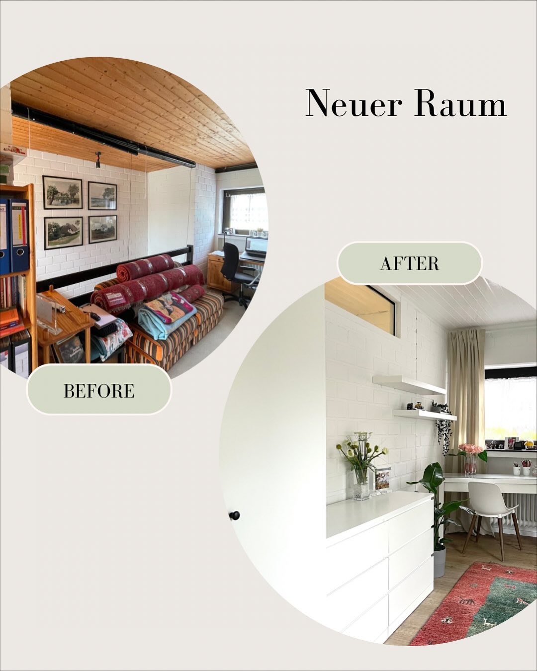 Die Entstehung eines neues Raumes durch eine neue Anordnung im Dachgeschoss. Zur Belichtung des Flures habe ich ein Oberlicht eingeplant. Um die Wand möglichst unauffällig in den Bestand einzubauen haben die Handwerker die Mauerwerksoptik mit Putz und angeklebten Klebeband nachgebaut.
#interiordesign #interior #innenarchitektur #raumgestaltung #grundriss #grundrissplanung #raumwirkung