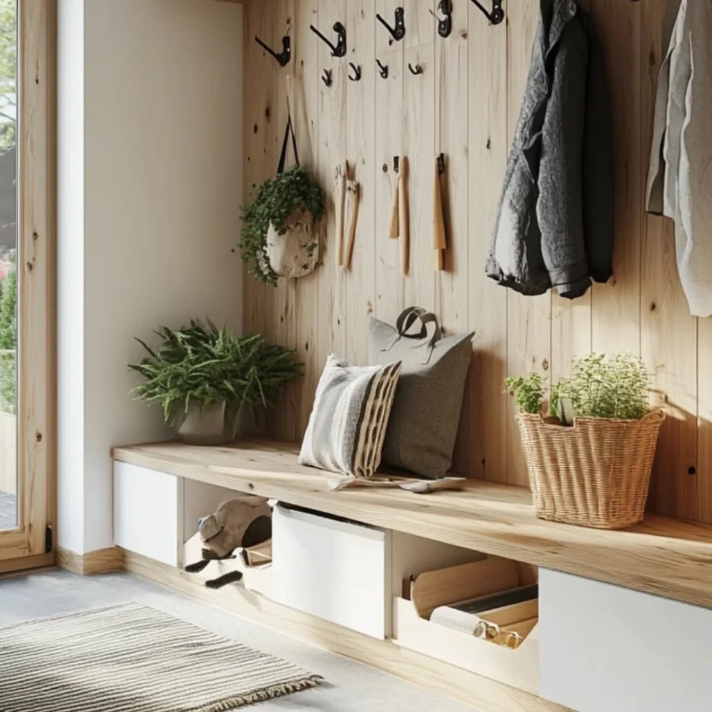 The entryway may be the hardest working spot in your home. Setting it up to serve your lifestyle will bring so much ease.
#organizedentryway #organizinginspo #bayareaorganizer #organizeforstressfreemornings #professionalorganizer