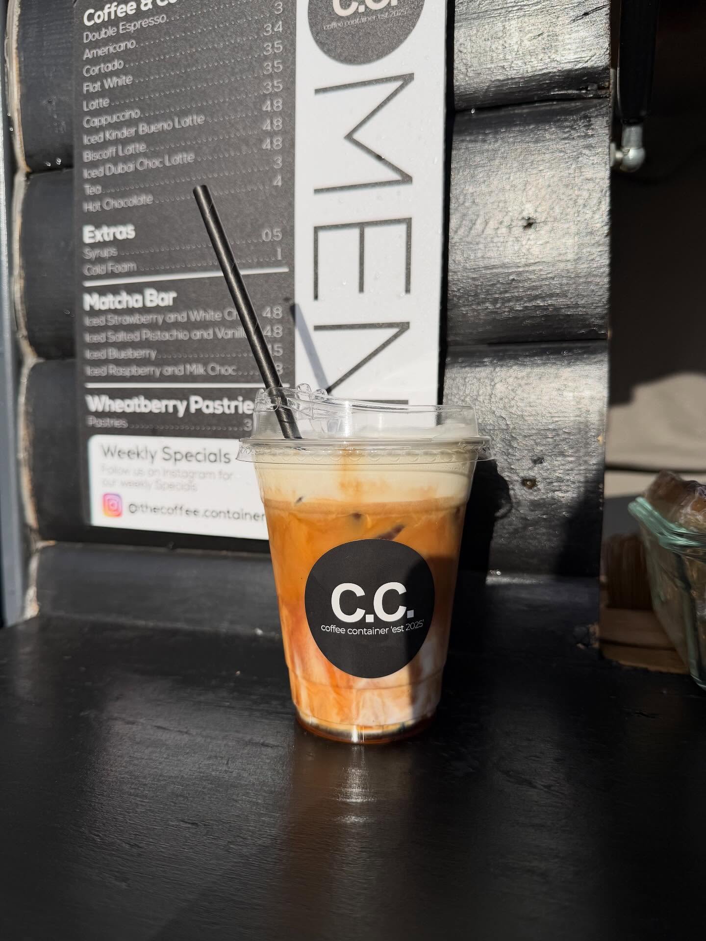 New Menu Addition!
Brown Sugar Syrup is here! 🧋
Add it to any drink for that perfect sweetness.
Pictured: our Iced Brown Sugar Latte topped with homemade Vanilla Bean Cold Foam - trust us, it’s good!
Just ask for it at the hatch! ☕️💨