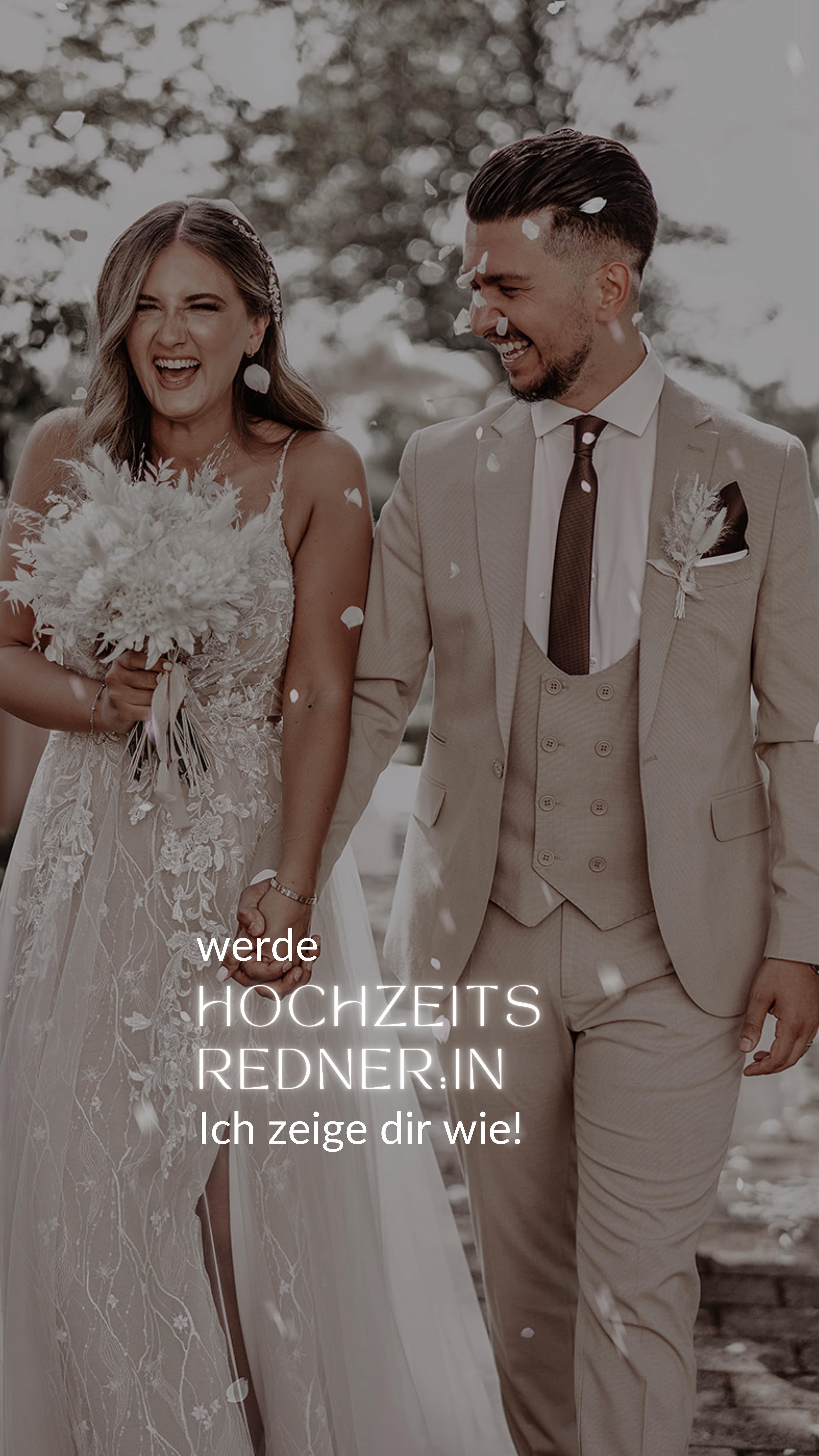 Hochzeitsredner:in – mehr als ein (Traum)job.
Du willst eine Tätigkeit, die sinnstiftet und Menschen bewegt?
Ich zeige dir, wie du startest – ohne Luftschlösser:
• 2 Präsenztage + Online-Termine
• Übungstrauung mit Portfolio-Fotos
• Vorlagen & Leitfäden, Nachbetreuung & Netzwerk
Für Branchenprofis (zweites Standbein) und Angestellte (nebenberuflich).
Kursstart 15.11.2025 · letzte Plätze
👉 Gratis-Infocall sichern – Schreibe eine DM mit „Info“.
#hochzeitsrednerin #traurednerwerden #freierednerin #hochzeitsbranche #weiterbildung #storytelling #nebenjob #liebe #dieschönstengeschichtenschreibtdasleben #gefühle #arbeitmitsinn #geschichtenerzählen #liebesichtbarmachen #liebe