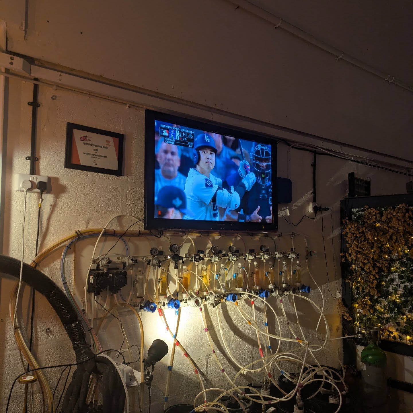 The TV is all set up with TNT sports ready for the rugby internationals !! We'll be showing the games every Saturday for everyone to come and watch with a nice pint