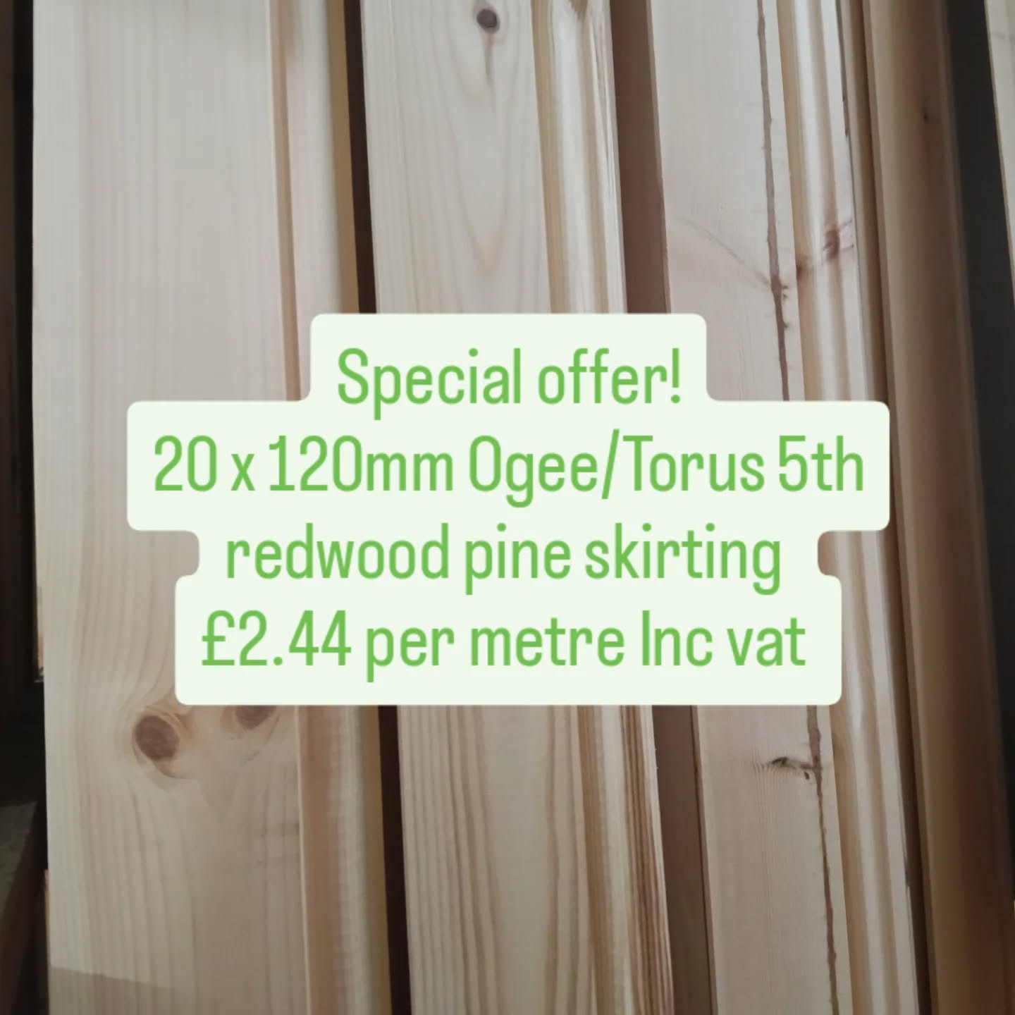 Blewets Timber special offer!
Either pop into our yard and collect or alternatively we can deliver free of charge.
#skirting
#pine
#freedelivery
#blewetstimber