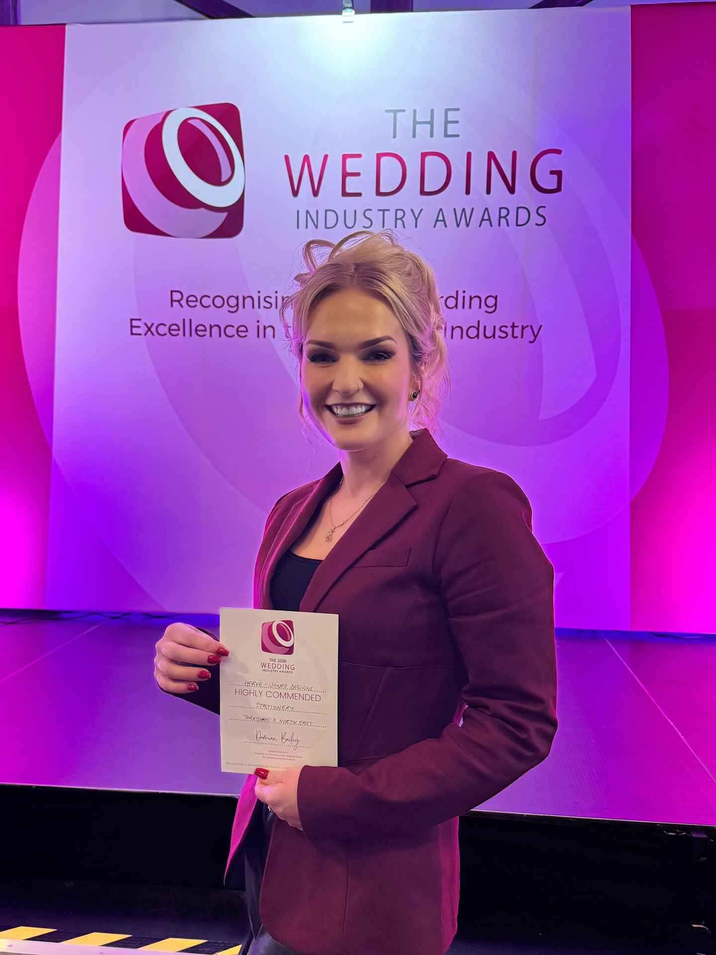 🤍HIGHLY COMMENDED🤍
Wonderful to win highly commended this evening at the @twia_official awards for wedding stationer!
It’s such an honour to do the job I do and be apart of people’s wedding days. I would like to thank all my fabulous couples that took the time to vote for me it’s been amazing to work with you all.
I would also like to thank my fabulous and supportive family, friends and fellow wedding suppliers, who always push me forward and are my biggest cheerleaders.
Thanks again everyone!
.
#twia #twiaawards2025 #weddingstationery #weddingstationer
