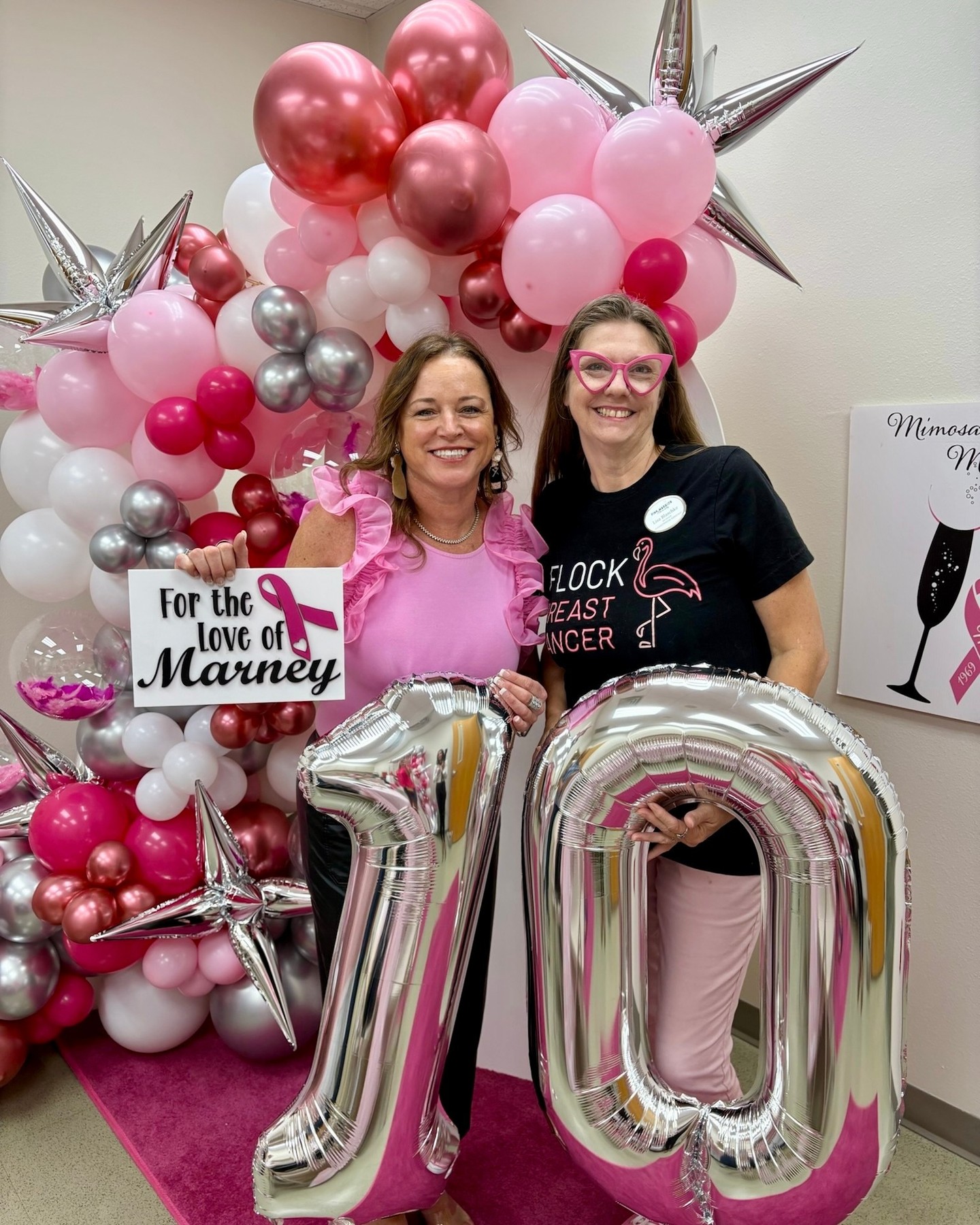💗 Wrapping up the first day of Mimosas and Mammos!
We’re thrilled to be part of the 10th Annual Mimosas and Mammos celebration, continuing this event in honor of Marney!
Stop by tomorrow even if you’re not getting a mammogram to honor, celebrate, and support our local breast cancer warriors. Diagnostic Ultrasounds and Bone Density Scans are available on-site for those who need them.
Details for tomorrow:�📅 Nov 7, Friday: 8am–4pm (Bus 9am–1pm)�📍 Christus Santa Rosa Outpatient Imaging – 598 N Union Ave, New Braunfels, TX
Friends don’t let friends fight cancer alone—come get smashed with us!