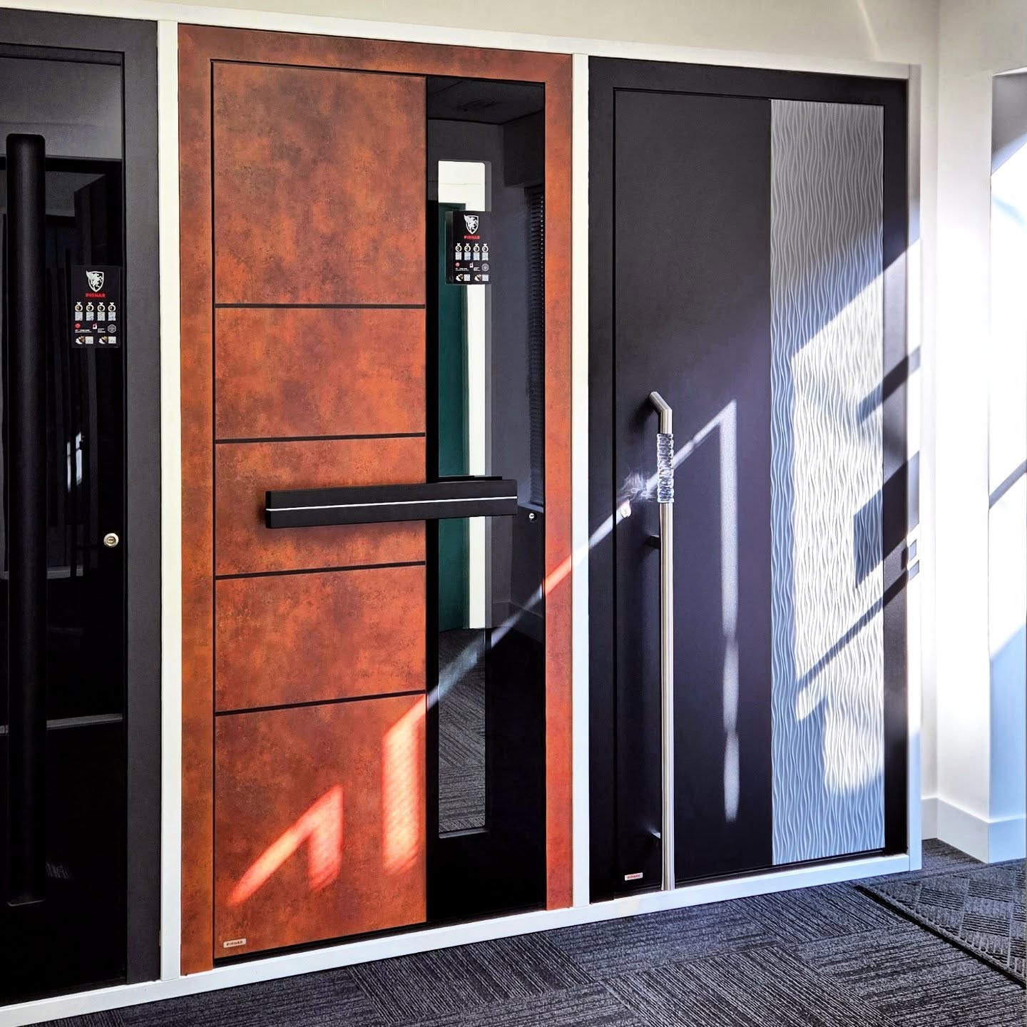 Discover PIRNAR premium entrance doors in our showroom. Modern design, cutting-edge security, and unmatched quality — all in one place.
#PIRNAR #LuxuryDoors #ModernEntrance #ArchitecturalDesign #HighEndHomes #LuxuryLiving #ContemporaryDesign #HomeInspiration #ShowroomDisplay #DesignExcellence #PremiumQuality #EntranceDesign #ModernArchitecture #EntryDoorsToronto #pirnarglobal