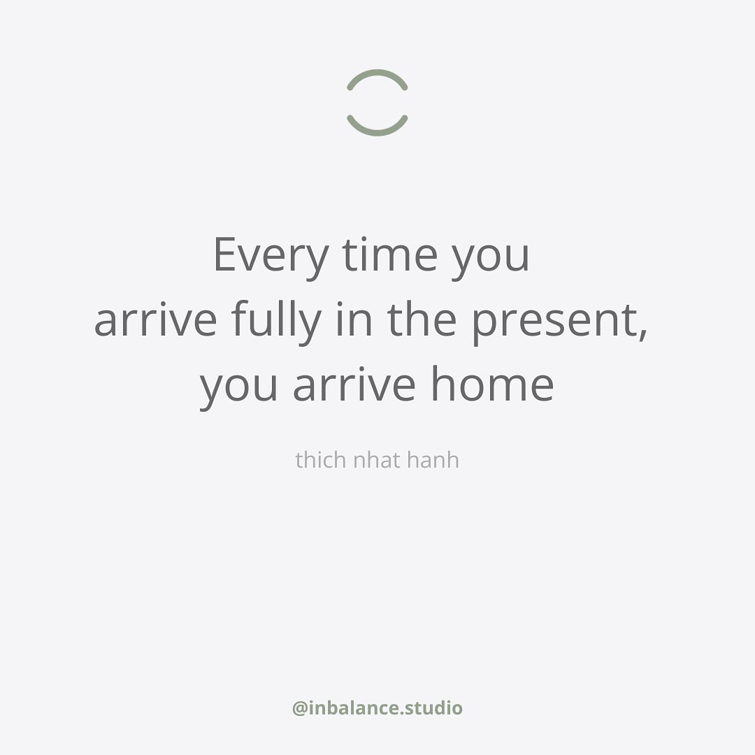 It all begins with this very breath you’re taking now. Stop for a moment. Inhale. Exhale.