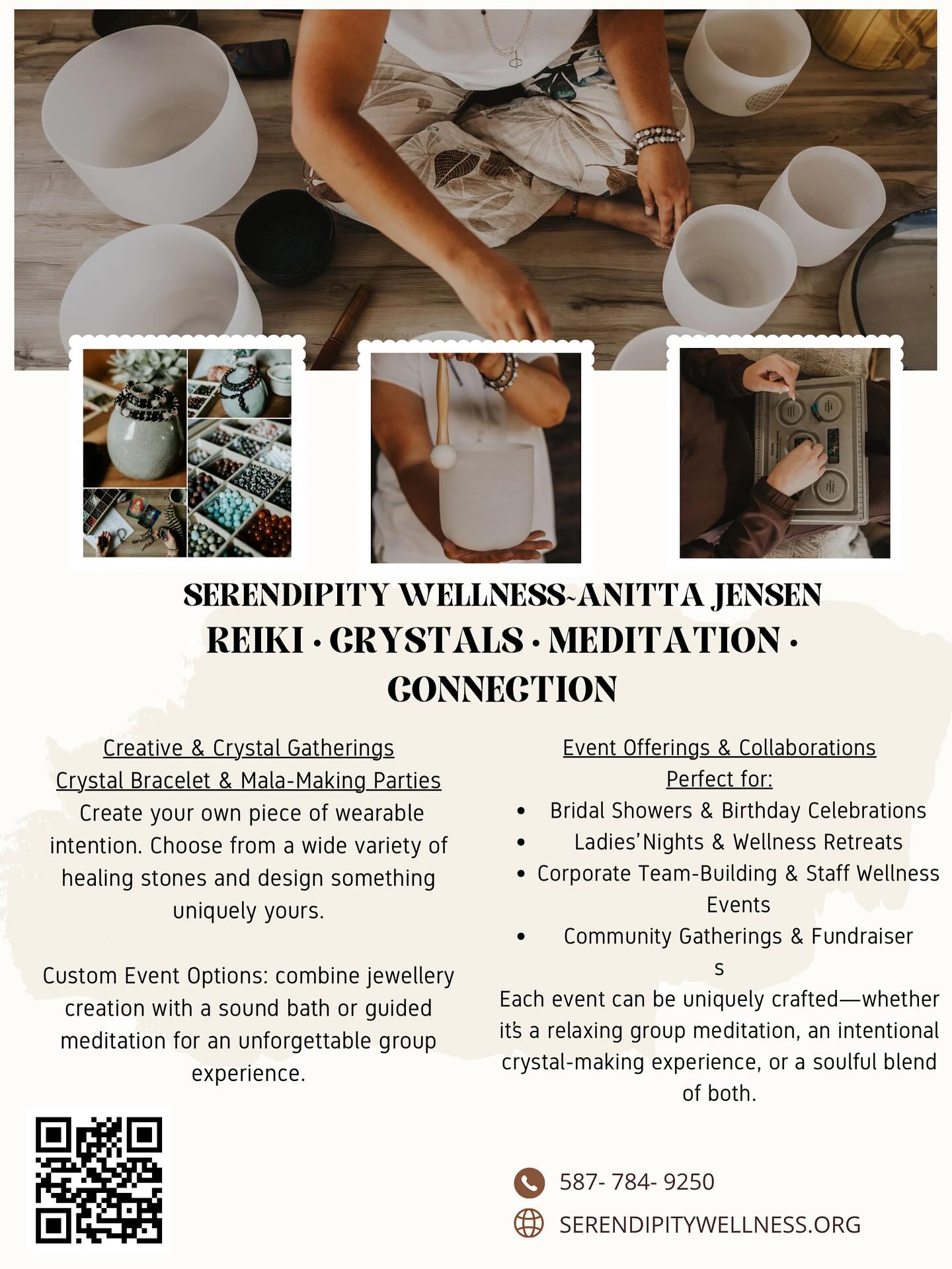 ✨My heart is so full.✨
I guided my very first sound bath in my new community, and the response was incredible. The energy, the openness, and the peace in the room reminded me exactly why I love sharing this work. Everyone enjoyed it so much — and I got to practice with my new bowls, which deepened the experience even more.
It’s left me craving more of this kind of connection, more gatherings, and more creative offerings to nurture community and healing.
Feeling beyond grateful for how welcoming everyone has been — what a beautiful beginning. 💫
#SoundBath #CommunityConnection #SerendipityWellness #HealingFrequencies #Gratitude #EnergyHealing #ReikiJourney #VibrationalHealing #soundhealing