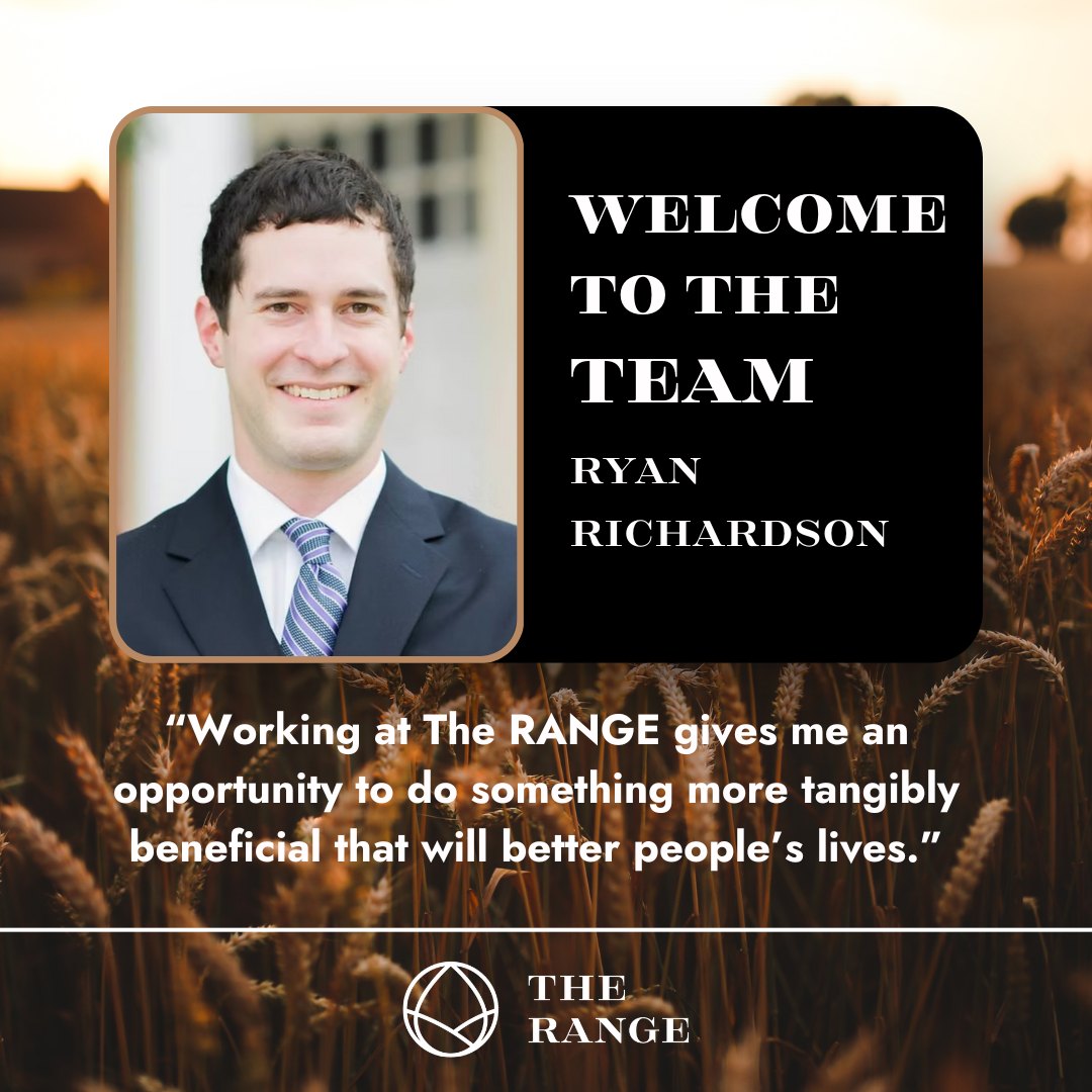 We’re excited to introduce Ryan Richardson, the newest member of The RANGE team! Ryan is our Information & Technology Coordinator and proudly calls himself a “computer nerd.” He’s focused on gathering and analyzing environmental data to support our AgriShield program. An Amarillo native and WTAMU grad, Ryan worked in data analytics before heading to Syracuse University, where he earned his master’s in data science. Today, he’s building the real-time monitoring dashboard and secure database that will track environmental conditions and responses across the Panhandle with the goal of keeping communities safer. Welcome to the team, Ryan. We're glad you're here! #TheRANGE #AgriShield