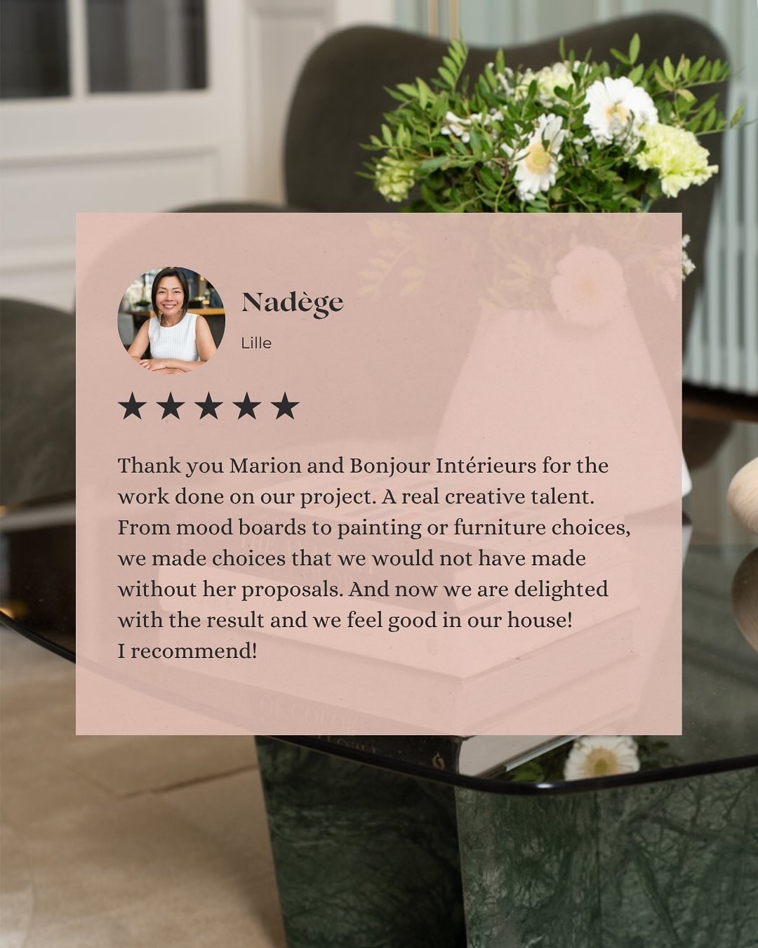 I like to work with clients and have the freedom to propose original projects and make them discover and love things they would never have thought of.
Knowing that they are now delighted with their home fills me with joy. 😍
Obviously, none of this would have been possible without such qualified and talented collaborators such as @expressionbois, @maisonbahya @atmospherelille
What is your favorite thing about this house ??
📸 @delphine_depledt
#homedesign #interiordesigner #expatinlille #lille #goodathome