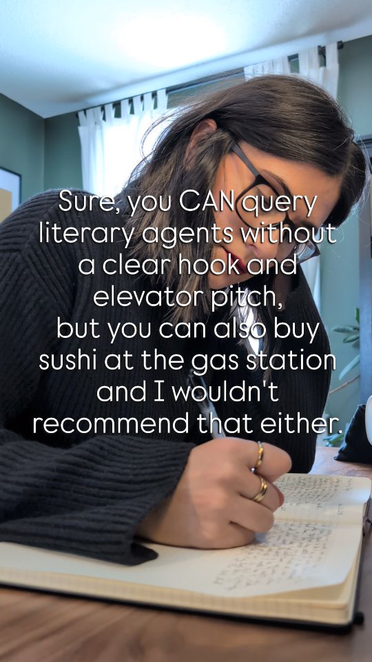 You CAN query agents without a strong hook… but if you want them to actually remember your story, you need one that sticks.
The ✨Premise + Hook Builder Workbook✨ helps you nail your story’s big idea—so you can explain what makes it irresistible in one sharp pitch that has agents leaning forward instead of checking their phone.
Writers who’ve used it say it finally helped them see what their story is really about (and stop second-guessing their pitch).
It's a step-by-step guide with over 60 pages of actionable advice, exercises, and stress tests created by a professional book editor with over a decade of in-house, traditional publishing experience (all for under $50!).
Ready to make your query stand out for the right reasons?
👉 Get your copy now—link in bio.
#amwriting #bookeditor #amquerying #writingtips #writingcommunityofinstagram #writinghelp