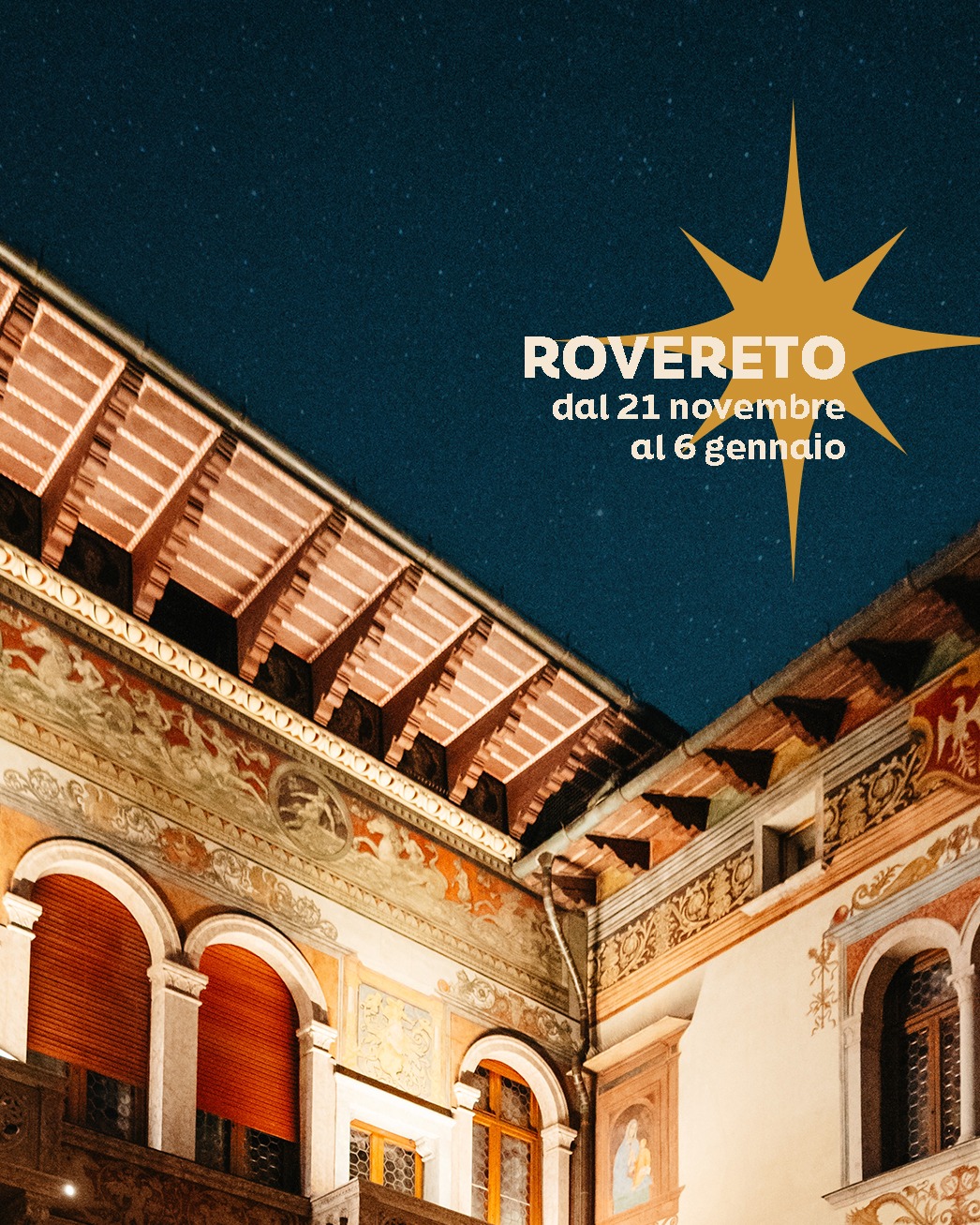 🎄 Quando la luce incontra l’arte, la città si risveglia in un nuovo splendore ✨
🎶 Ascolta la magia, scopri l'incanto 💫
🗓️ Dal 21 novembre al 6 gennaio
Un’attesa che brilla di pace 🕊️
#visittrentino #visitrovereto #natalerovereto #natale
@visittrentino @visitrovereto @roveretoincentro @confcommercio_vallagarina @comunerovereto @dolomitienergia @bts_bancatrentinosuedtirol @fondazione.caritro