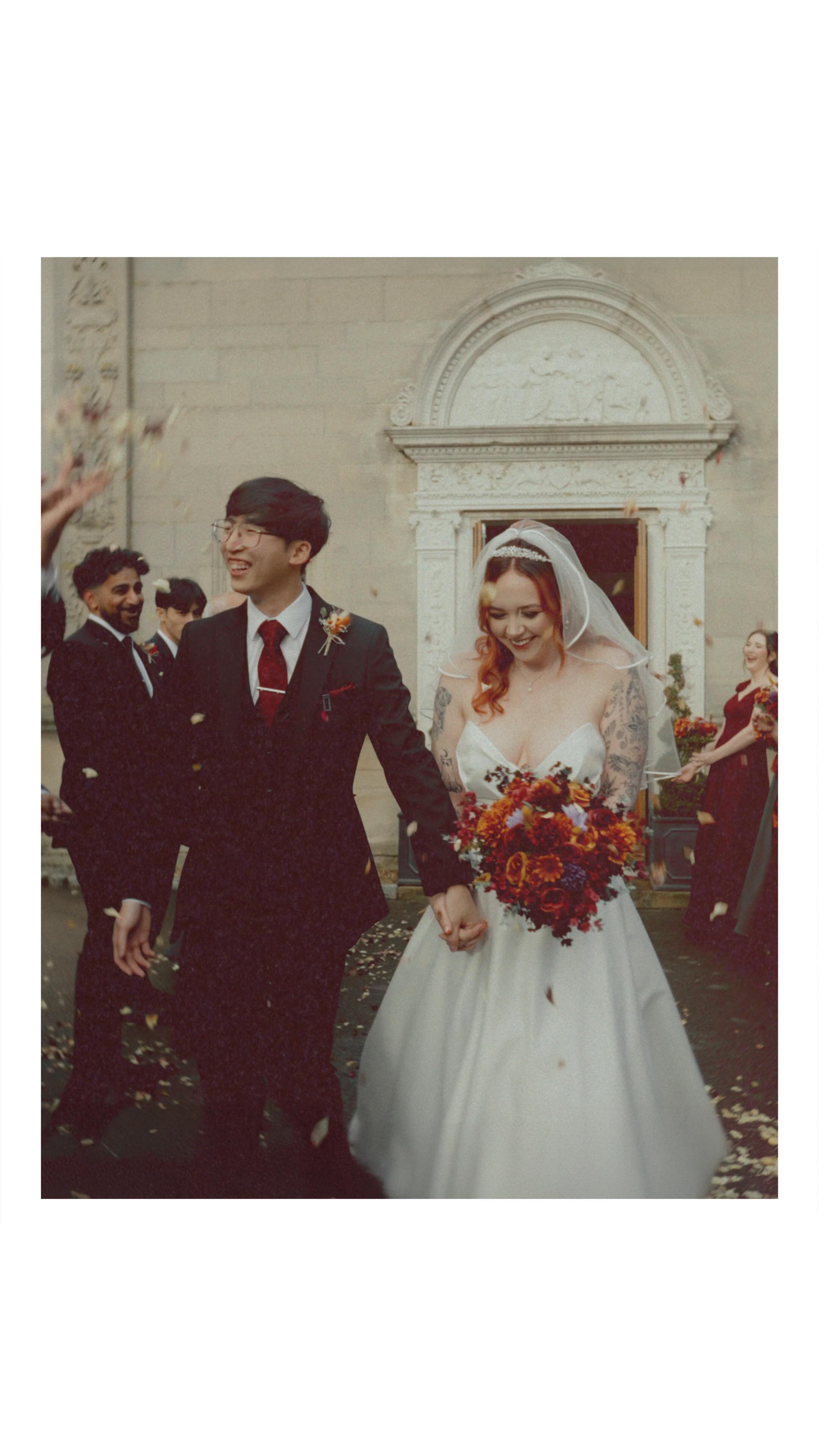Becky & Huy’s Halloween wedding was one for the books 🎃🍂
The perfect mix of autumn colours, laughter, and a touch of spooky charm at the stunning Bourton Hall. Couldn’t have asked for better weather or better company — what a day! 🧡✨
Chúc mừng Becky và Huy!
Venue | @bourtonhall
Photographer | @jessclayts
Illustrator | @myownillustrator
Hair | @nb_hair_
Make up | @chloemccallmua
Dress | @tamsins_bridal_boutique
Áo dài | @bebe_tailor_hoian
Suits | @slatermenswear
Shoes | @jjshouseofficial
Confetti (evening) | @justhitchedconfetti
#WeddingSnippets #AutumnWedding #HalloweenWedding #BoughtonHall #WeddingVideography #CinematicWedding #WeddingHighlights #WeddingVibes #AutumnVibes #UKWedding #WeddingSeason #WeddingInspo #WeddingDayMagic #JustMarried #WeddingDetails #LoveInFullColour #WeddingLaughs #PerfectDay #HappilyEverAfter #AutumnLove