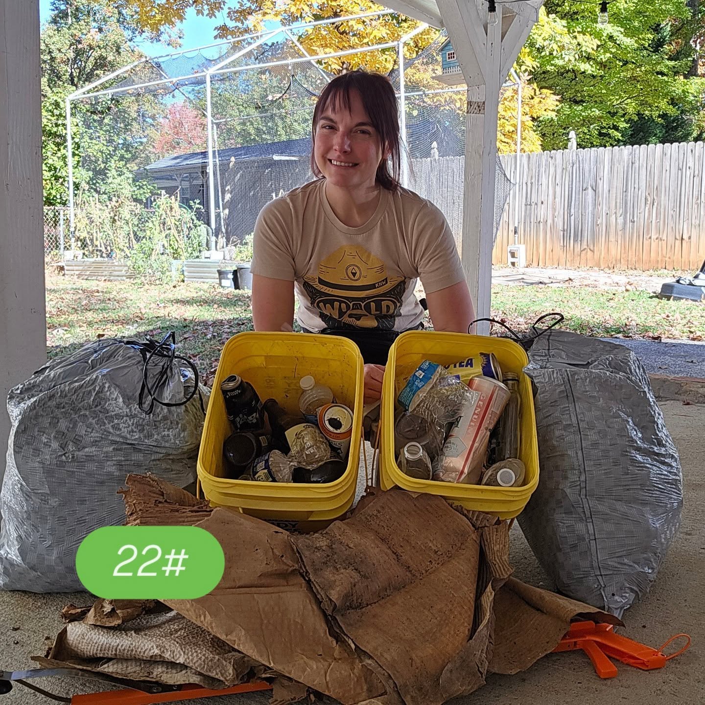 I am off today.
The world is beautiful and blue.
Picked up 22 pounds of trash and recyclables in my neighborhood (with a break in the middle.)
Did I get all my steps in? Nuh uh.
Sadly, all that trash took me fewer than 6K steps to gather.
#TrashCleanup #NeighborhoodCleanup #LoveYourNeighborhood #NeighborhoodPride #ProtectOurWaterways #ProtectBirds #ProtectNature #KeepNatureWild