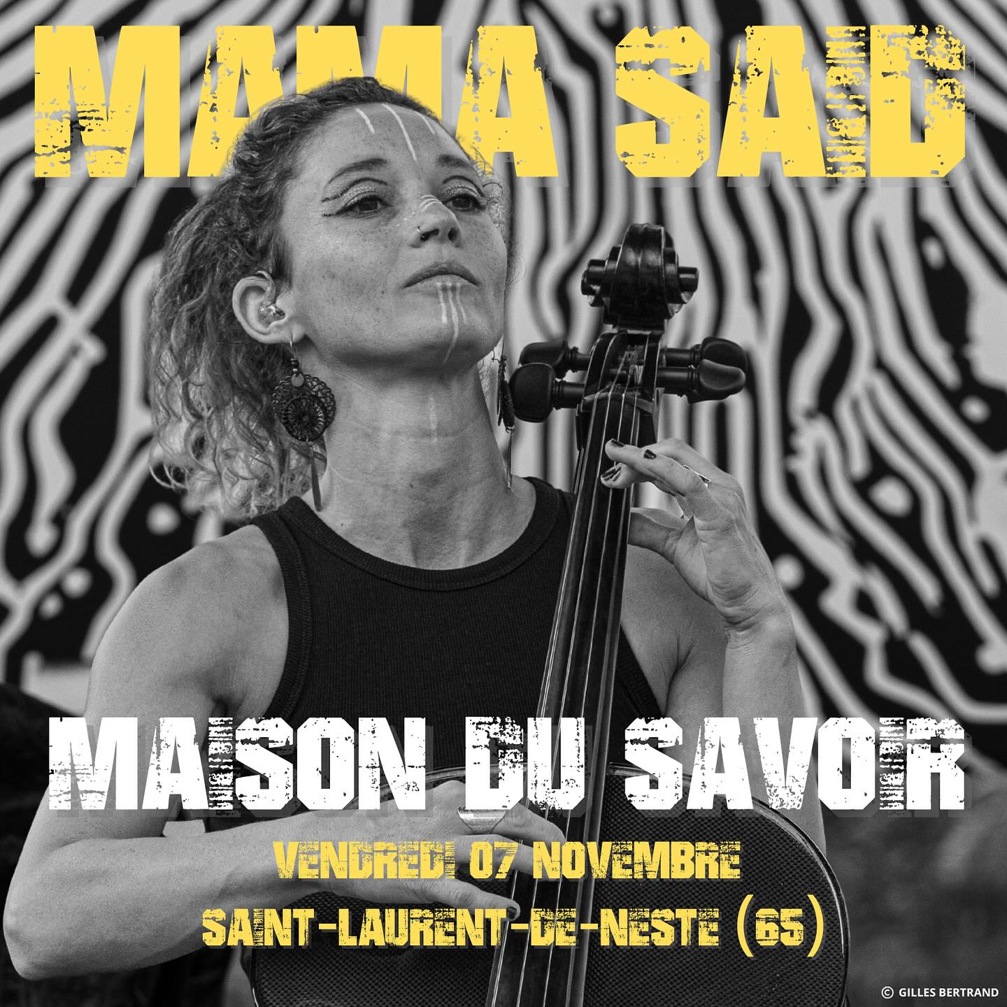 L’automne éteint la lumière,
mais la scène la rallume.
Un soir, un lieu,
un fil tendu entre vous et nous.
📆 07.11 • Saint-Laurent-de-Neste
#mamasaid #live #urbanfusion #concert #rapmusic #hiphopmusic