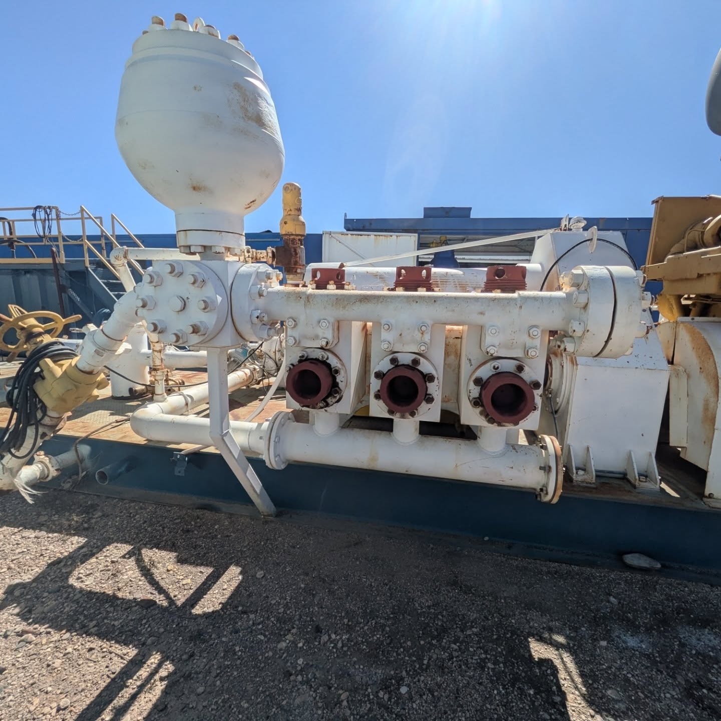 Raw power. Proven reliability. ⚙️
This Gardner Denver PZ-9 Triplex Mud Pump, powered by a CAT D398, is built for those who know what real horsepower looks like.
💥 Heavy-duty. Field-proven. Ready to run or rebuild.
📍 Location: 6275 N Main St, Roswell, NM 88201
🔗 Check it out at Ironwell Supply — where serious equipment meets serious operators.
#GardnerDenver #PZ9 #MudPump #OilfieldEquipment #CATD398 #TriplexPump #IronwellSupply #RoswellNM #DrillingEquipment #ColombiaOilfield #VacaMuerta #Petroleo #SouthAmericaEnergy
