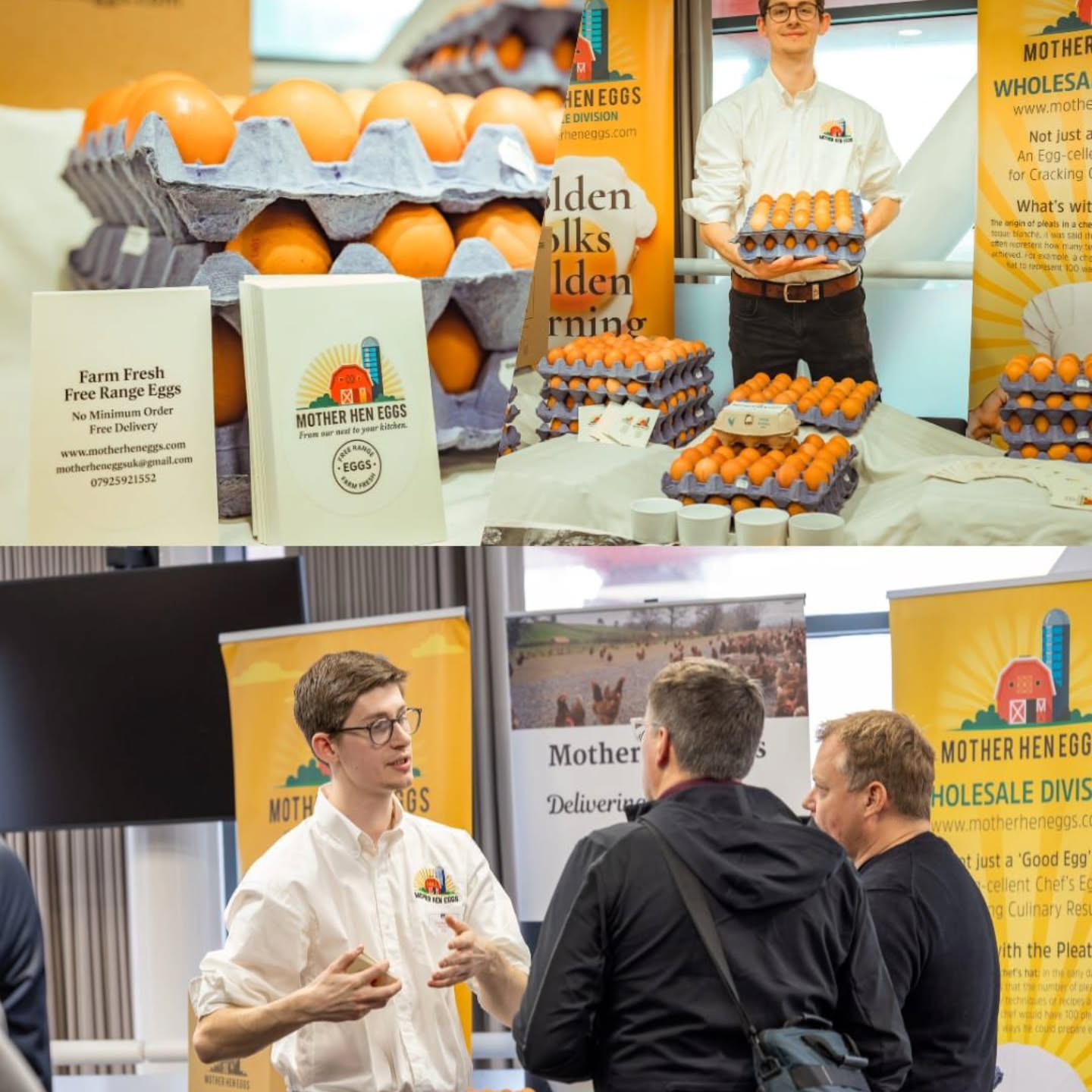A crackin’ day at The Chef Forum last Monday! 🥚✨
We had a fantastic time showcasing our farm-fresh free-range eggs and meeting so many passionate chefs and food professionals. 🍳🐔
Huge thank you to everyone who stopped by the Mother Hen Eggs stand. It’s always egg-citing to share what makes our produce truly special.
📦 No minimum order
🚚 Free delivery
🌾 From our nest to your kitchen
#MotherHenEggs #FreeRangeEggs #ChefForum #FarmFresh #fresheggs #Eggs #SupportLocal #CrackinGood #GoldenYolks #FreeDelivery #Delivery #deliveryfood