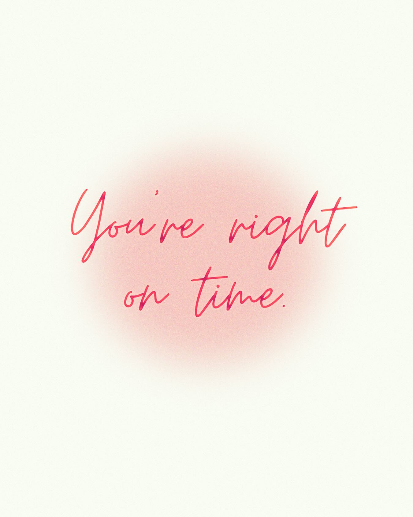 You’re right where you need to be.
You’re not late or behind and you haven’t missed a step.
Take a breath with that.
Divine timing never trips.
You’re doing wonderful.
Take a breath. All is well. You’re right where you need to be.
#magicallife #alliswell #yesyoucan