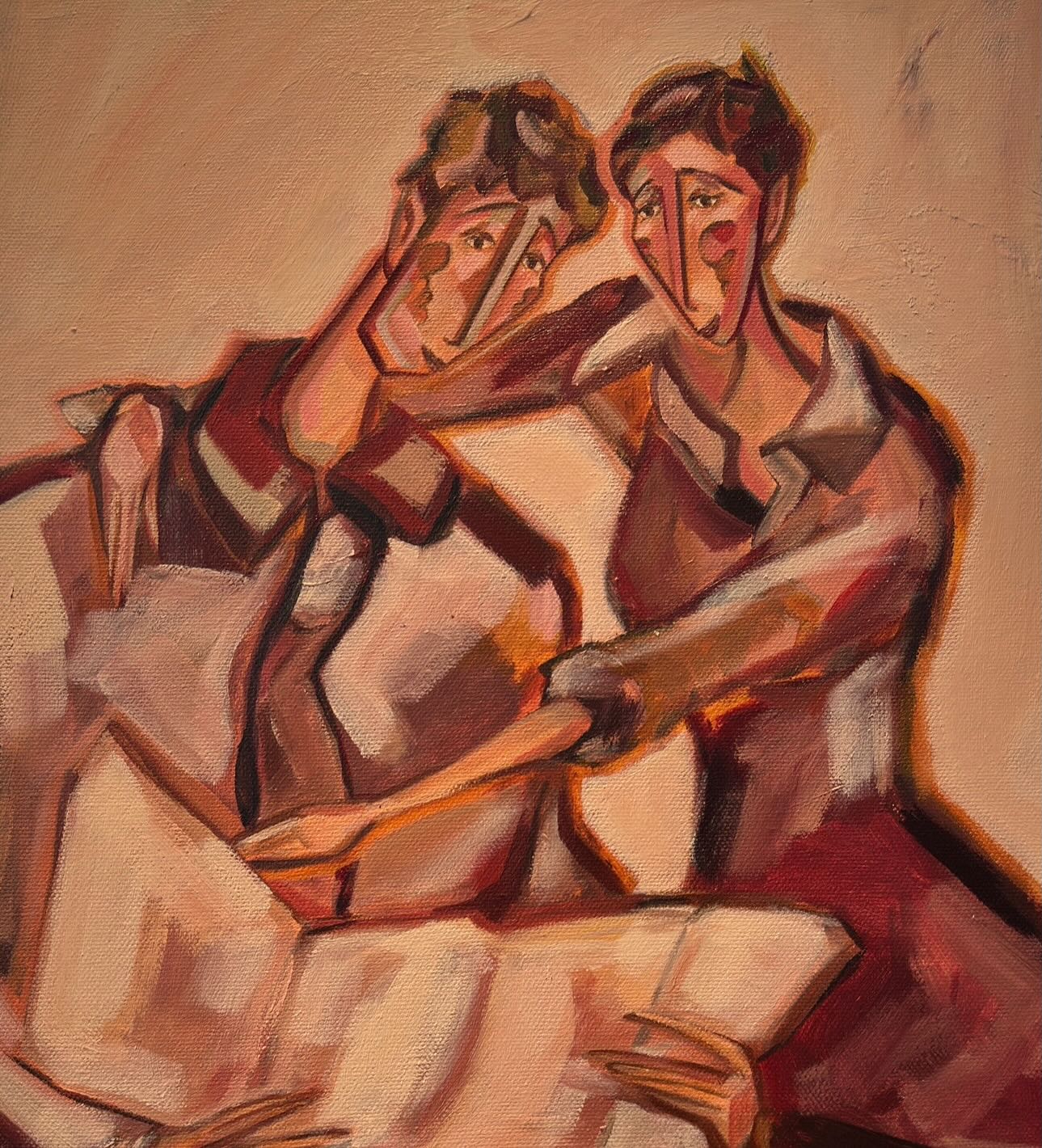 ‘Leopold and Jovi’
40x30 cm
Constance Anne 2025
.
#artist #art #artforyourhome #portraitart #artforinteriors #interiorstyle #painting