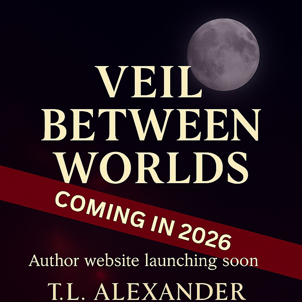 Step through the Veil with me. Updates on books, covers, world lore, giveaways, and early reads start here. This is where gods wage war and love refuses to break.
CTA: Follow + turn on notifications.
#VeilBetweenWorlds #FantasyRomance #ParanormalRomance #IndieAuthor #BlackAuthors #Bookstagram #AmWriting #ReadersOfInstagram #AuthorLife
© T. L. Alexander — Veil Between Worlds™