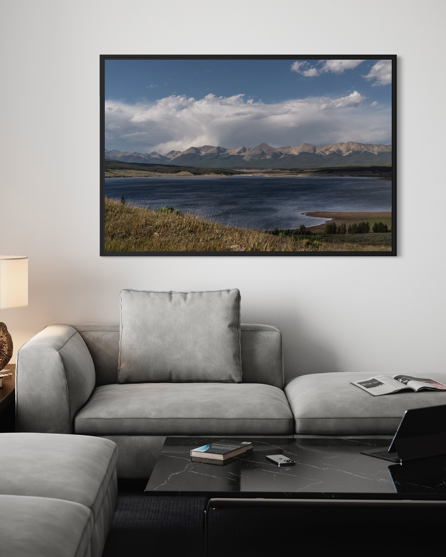 Created for collectors who feel at home in the mountains.
Featuring the Collegiate Peaks of Colorado photographed along the south side of Taylor Lake.
Shown here as a 40x60 in black float-frame canvases.
For spaces that deserve a view worth pausing for. 🏔️
If you’re ever curious on what a piece from my landscape collection looks like in your space, be sure to DM me 💁🏼♀️
#CollectorEditions #LuxuryInteriorArt #FineArtForLiving #AHomeWithAView #modernorganichome #landscapephotographer
