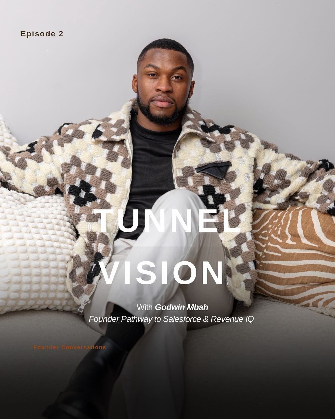 From a security guard working 14-hour shifts to tech CEO meet @godwinmbah24 out now Comment ACCESS to watch!
Episode 2 of The Forty60 Club features Godwin Mbah, who moved from Cameroon chasing a better life working relentless 14-hour days as a security guard before building two thriving tech companies from the ground up.
This one’s about resilience, tunnel vision, and the power of not giving up no matter where you start.
#TheForty60Club #FounderStory #Resilience #Entrepreneurship #The60Percent #BuildWithIntent