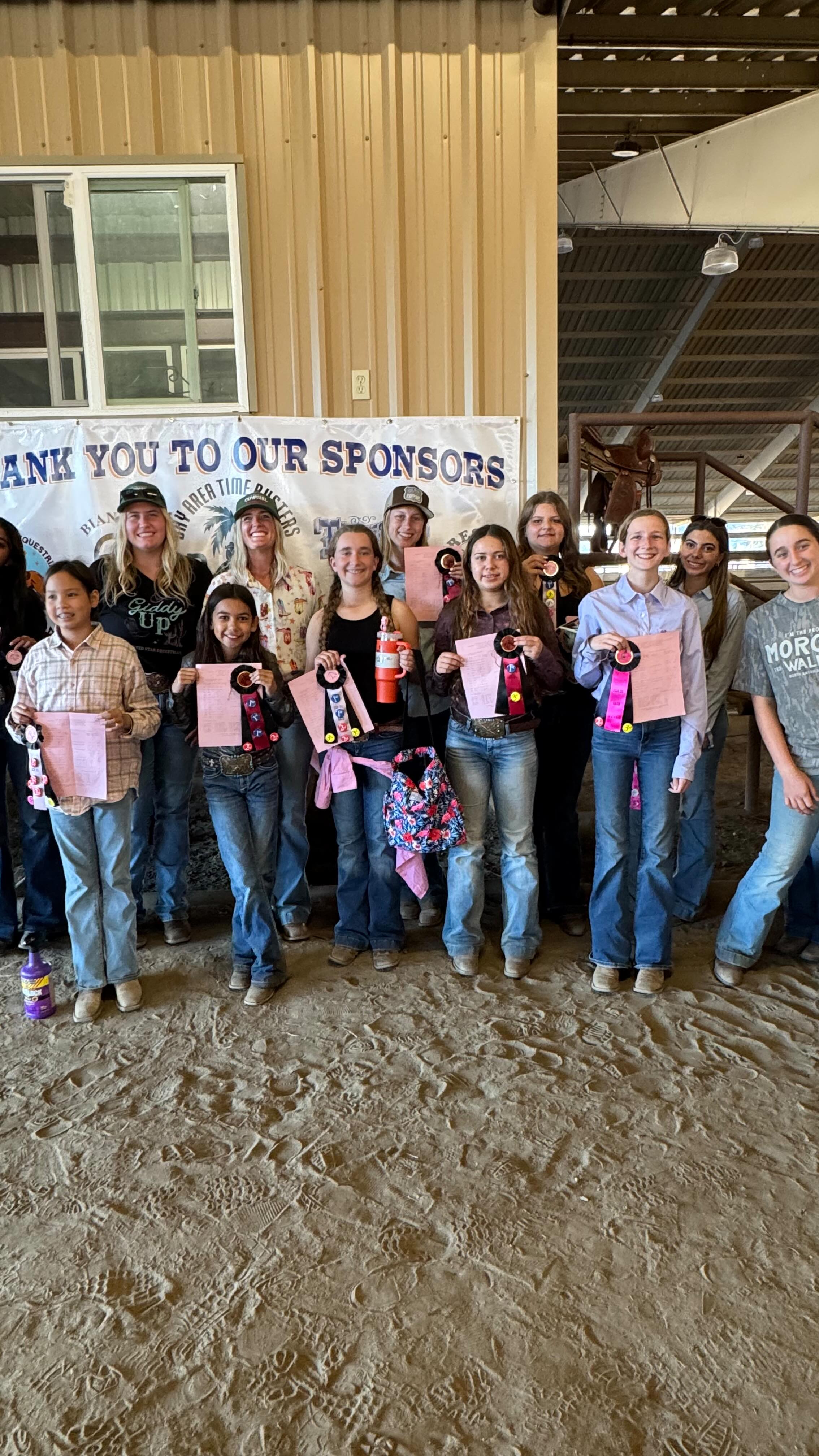 We had a great time at CGA Ugly Sweater show! Congratulations to Sophia, Zehra and Parker for your very first show!
Tabitha on Bambi - FC (12 & Under) Reserve Champion
Tegan on Outlaw - FC (13 & Over) Highpoint Champion
Ashlynn in Gucci - A Highpoint Champion