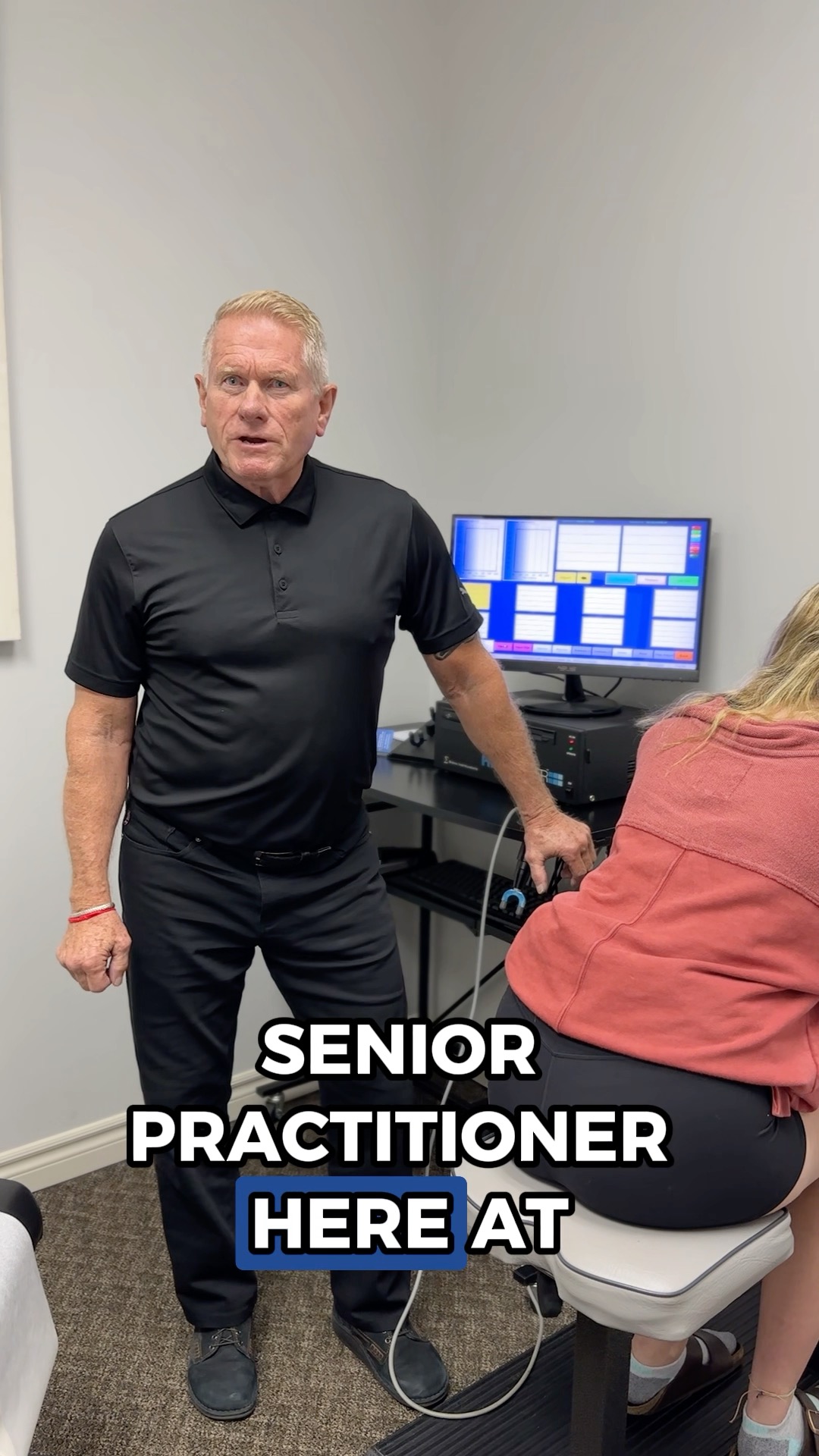 Say goodbye to pain — without the crack
The ProAdjustor offers a gentle, computer-guided way to realign your spine and relieve discomfort.
Watch as Dr. Doug Pooley uses the ProAdjustor with Brooklyn to demonstrate how this innovative tool works— showing how it identifies areas of tension and delivers targeted adjustments for better alignment and overall wellness.
Whether you’re new to chiropractic care or prefer a gentler approach, the ProAdjustor is an excellent option to support your health.
👉 Contact us to learn more or book your appointment today!
Care Chiropractic is located on Talbot Street in downtown St. Thomas, and is proud to be the only clinic in Elgin County offering ProAdjustor care.