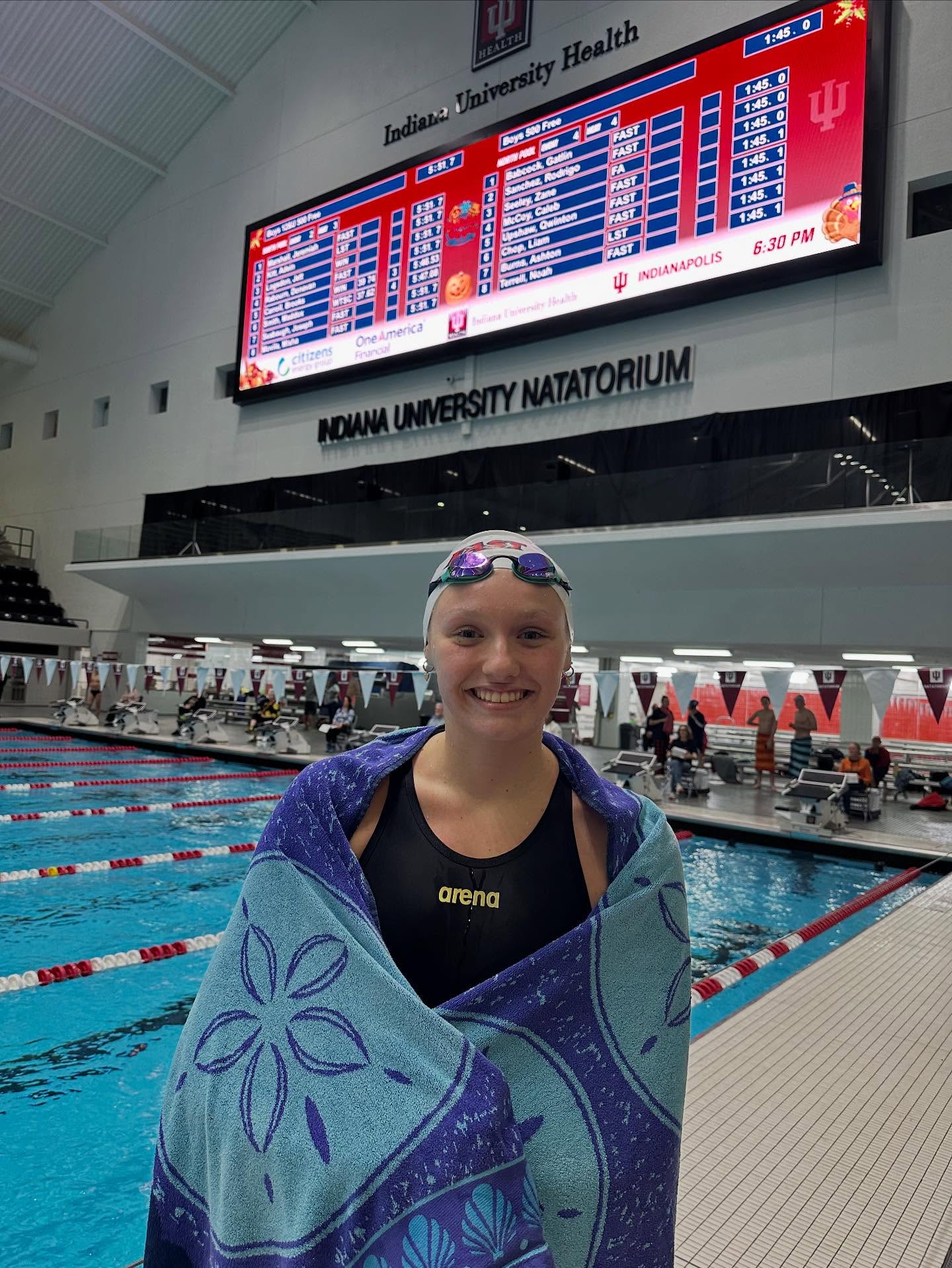 Congrats Ashlyn Hayes on her new Winter Jr National Cut in the 500 Free. 4:50.87
#TigerUp
#GoingforGold
#goingbacktothenat