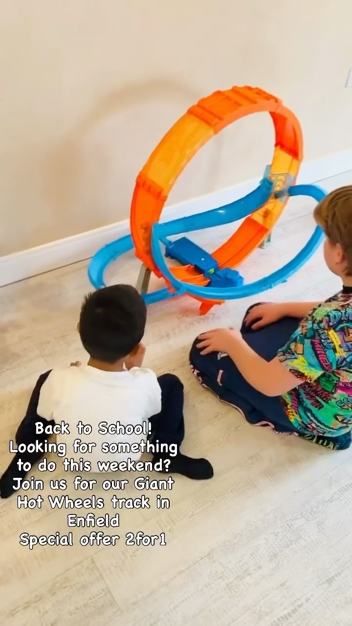 🚗🔥 Something Awesome to Look Forward To! 🔥🚗�Back to school doesn’t have to be boring — join us for an epic Giant Hot Wheels Track Event this Saturday! 🏁
📍 Wren Academy School, EN2�🕚 Sat 8th Nov | 11AM – 12PM�🚗 Free Parking Available
🎟️ Special Offer: Get 2-for-1 tickets — just use code 2FOR1 at checkout! www.playdatehq.co.uk
Bring your friends, your speed, and your love for Hot Wheels — let’s make it a morning to remember!
#enfieldparents #enfieldkids #hotwheels #enfieldkidsactivities #hertskids #londonkids #playcars #enfieldtown #enfield #kidsfun #northlondon #northlondonparents #northlondonkids #northlondonkidsactivities