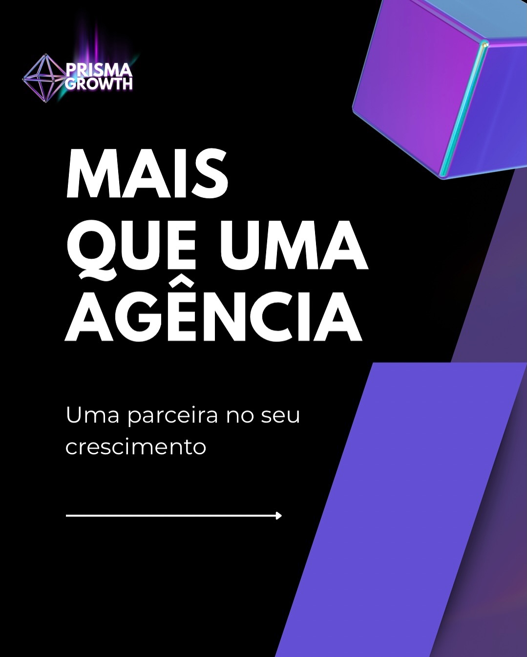 ✨ O crescimento do seu negócio não pode esperar!
Na Prisma Growth, acreditamos que cada investimento precisa gerar resultado de verdade.
Somos especialistas em transformar tráfego em vendas, ajudando marcas a crescer com estratégias digitais inteligentes e personalizadas. 🚀
➡️ Chega de investir sem retorno — é hora de crescer com estratégia.
💬 Quer atrair mais clientes e vender mais? Fale com a gente na DM!
#MarketingDigital #GestãoDeTráfego #PrismaGrowth #VendasOnline #CrescimentoEmpresarial #NegóciosDeSucesso #EstrategiaDigital #performancemarketing